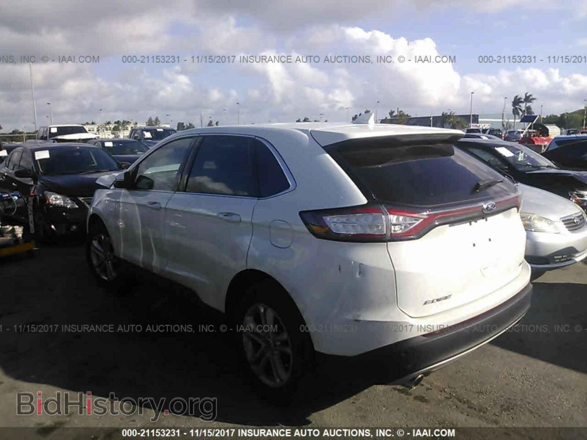 2016 Ford Edge - VIN: 2FMPK3J83GBB02735 - Фото 3