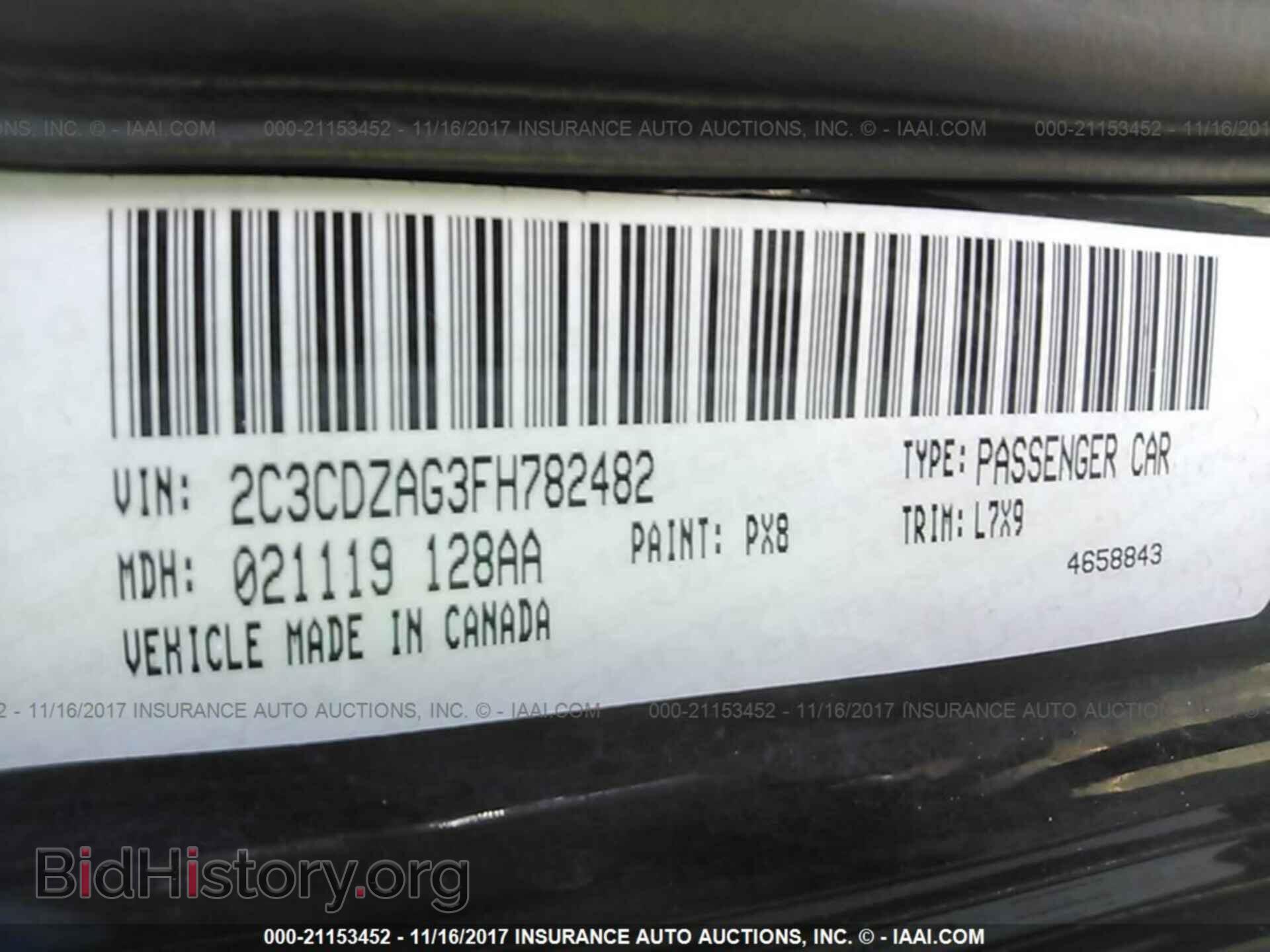 2015 Dodge Challenger - VIN: 2C3CDZAG3FH782482 - Photo 9
