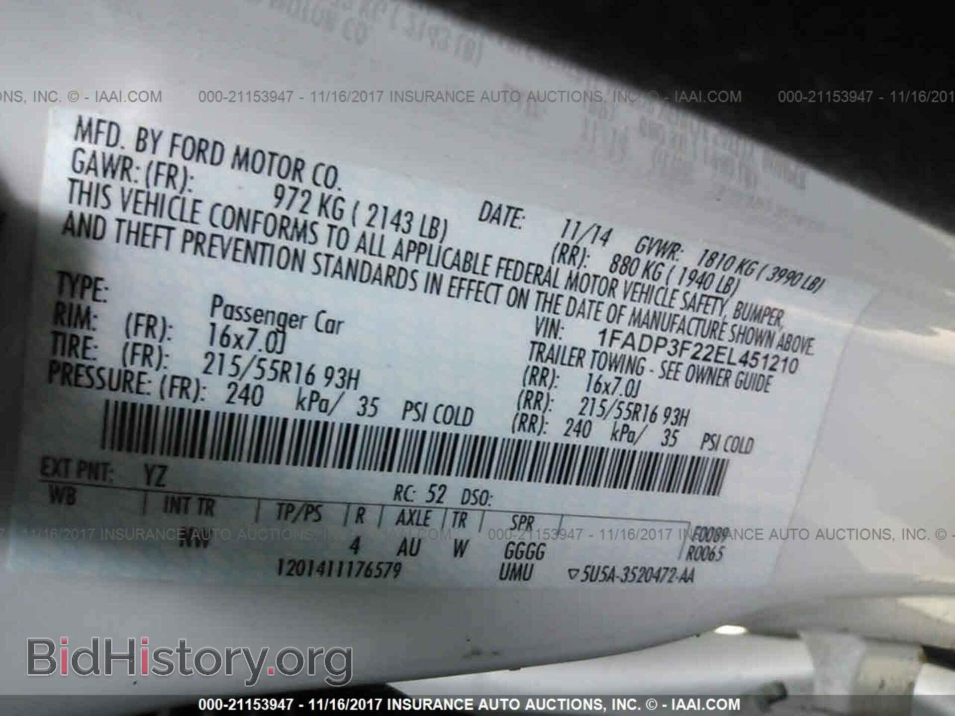2014 Ford Focus - VIN: 1FADP3F22EL451210 - Photo 9