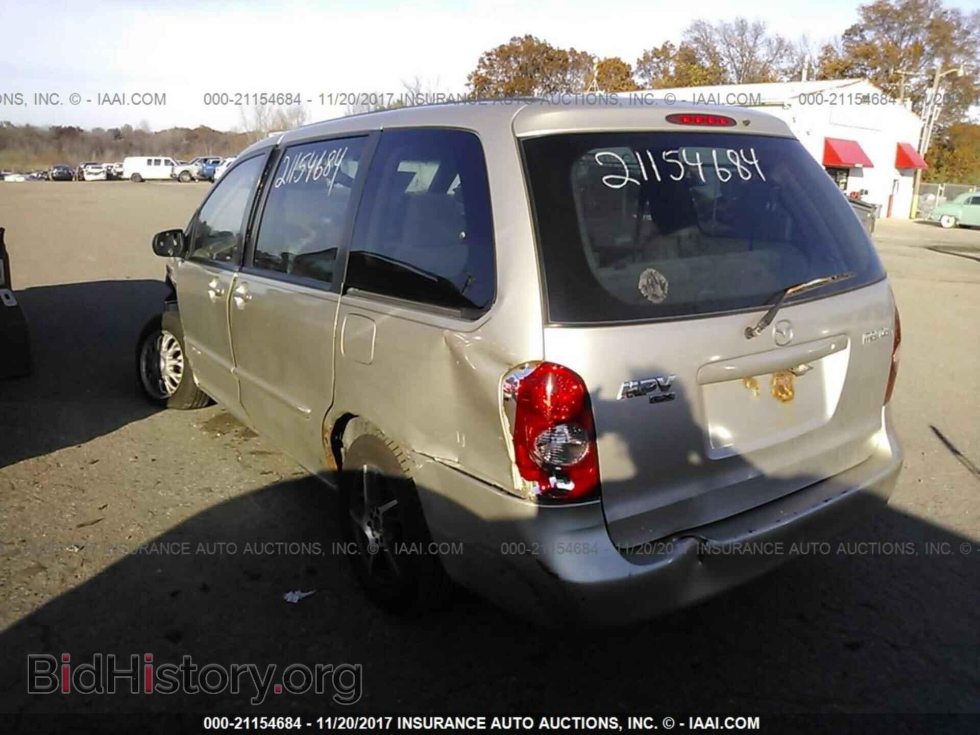 2002 MAZDA MPV - VIN: JM3LW28A120317784 - Фото 3