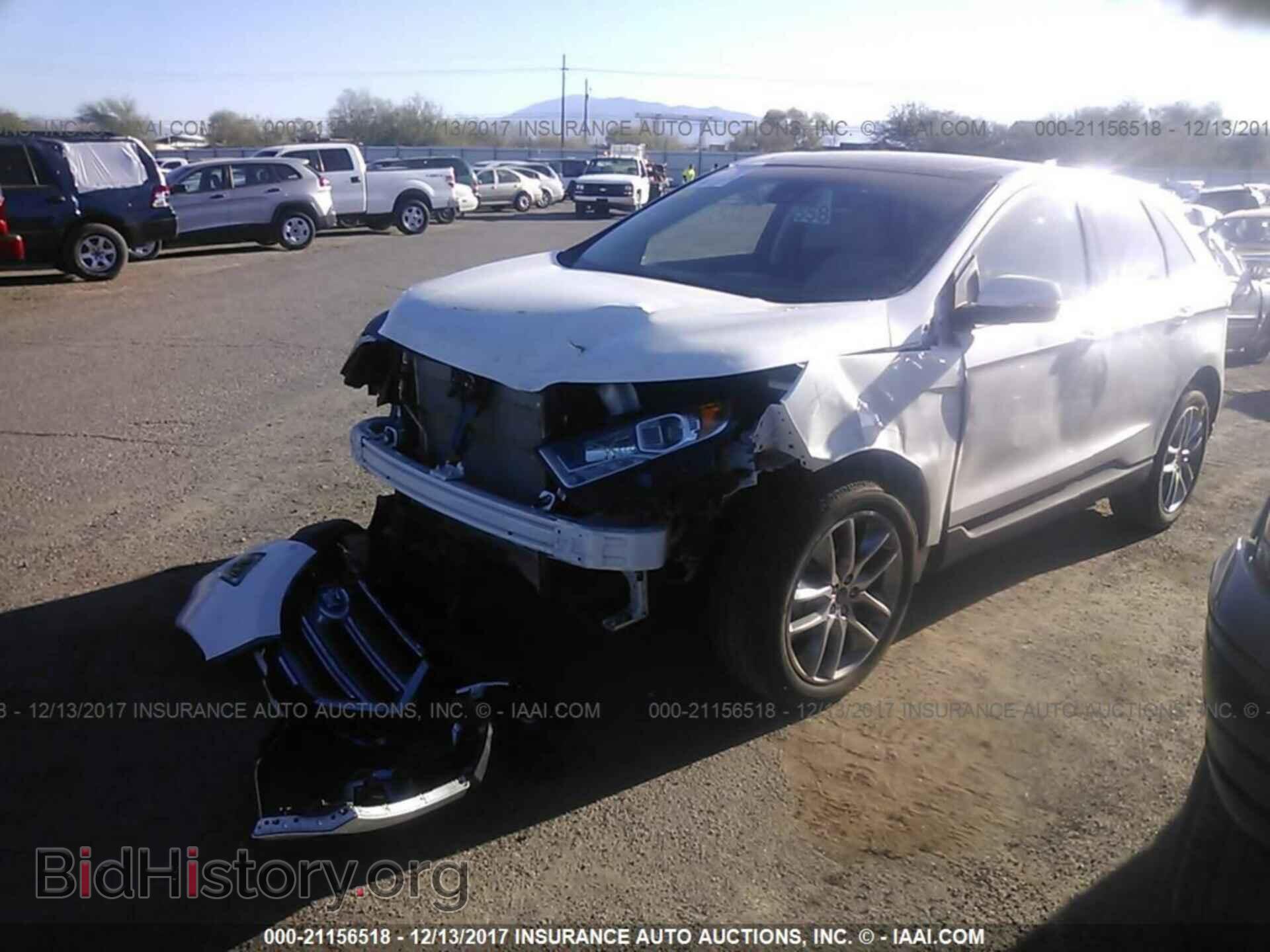 2017 Ford Edge - VIN: 2FMPK4K94HBB83386 - Фото 2