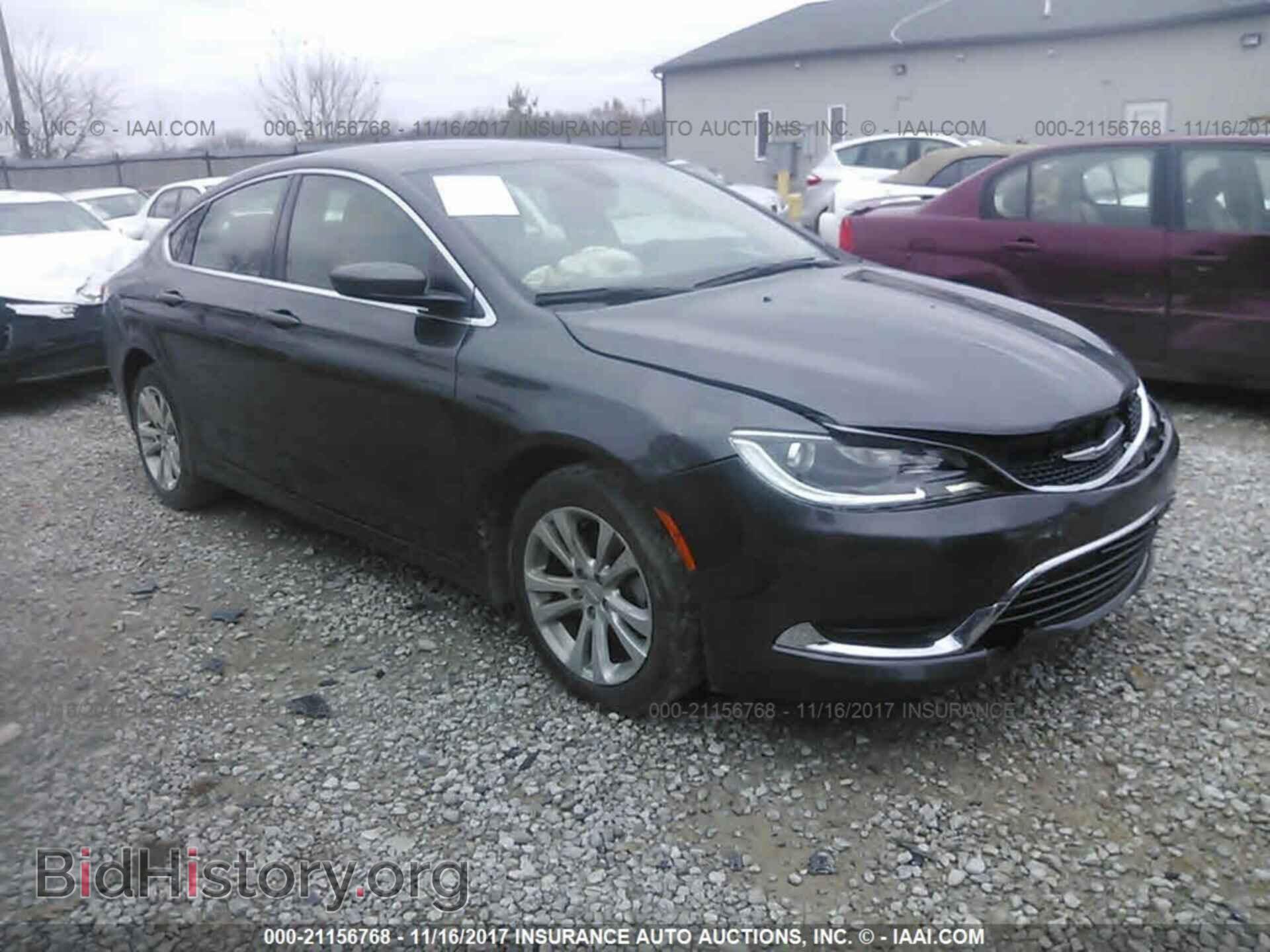 Фотография 1C3CCCAB7GN106002 - Chrysler 200 2016