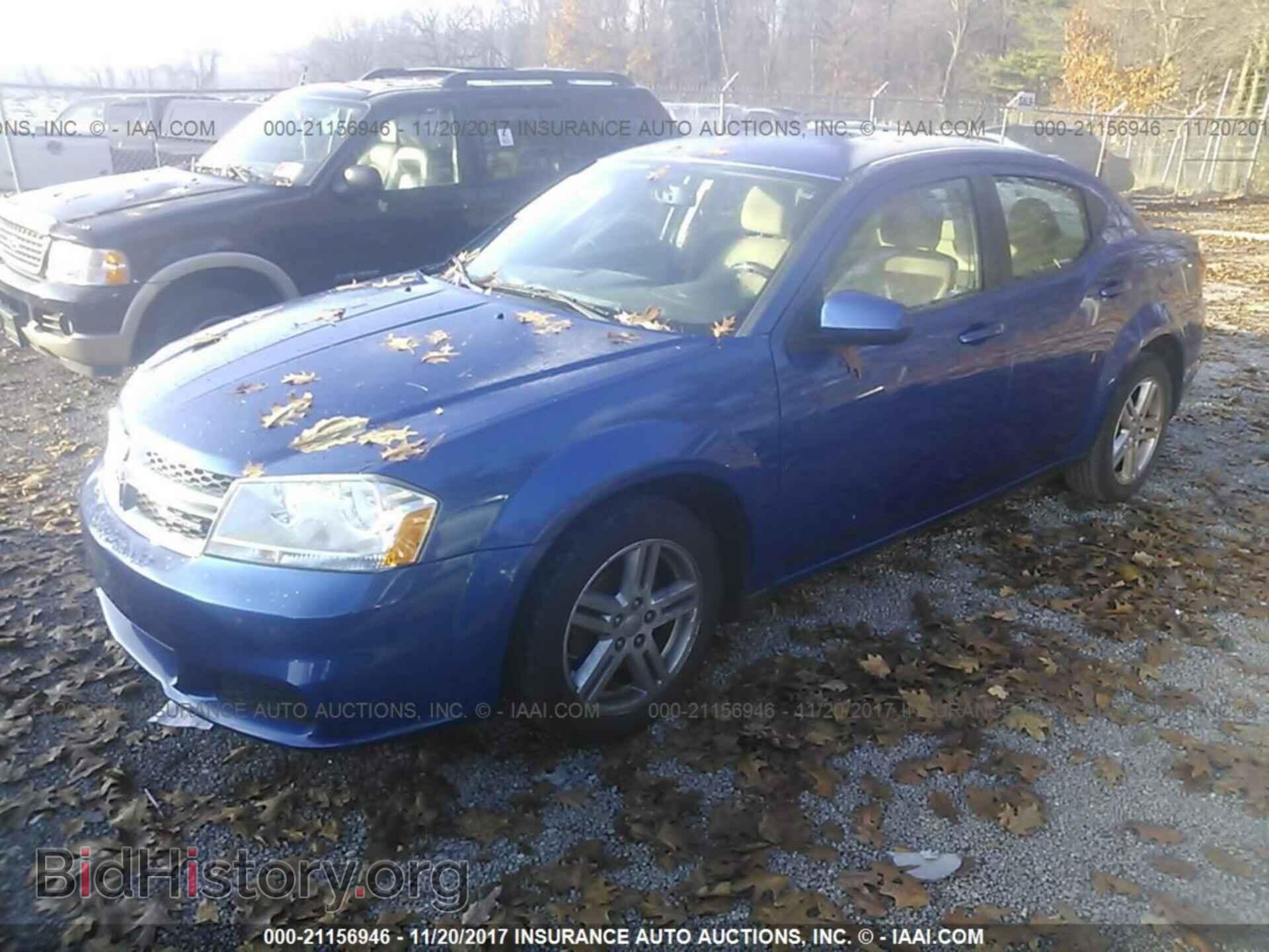 2012 Dodge Avenger - VIN: 1C3CDZCB0CN159020 - Фото 2