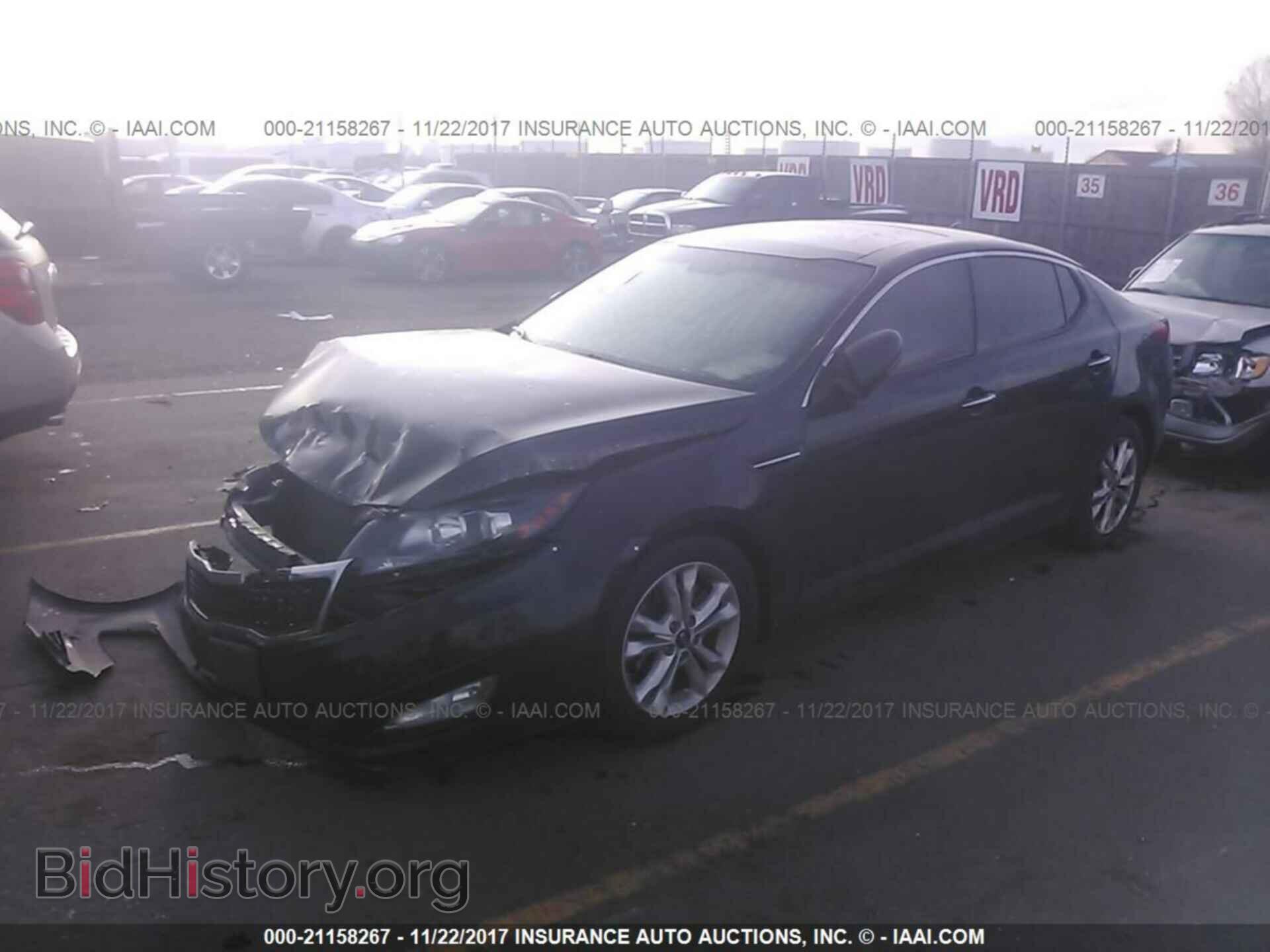 2011 Kia Optima - VIN: KNAGN4A76B5096738 - Фото 2