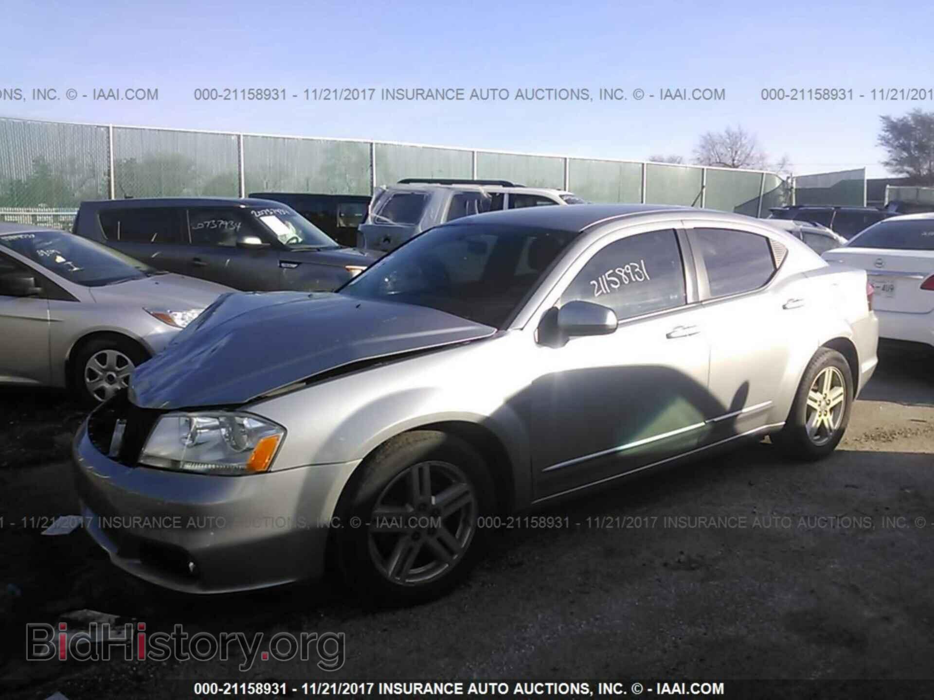 2013 Dodge Avenger - VIN: 1C3CDZCG1DN741091 - Фото 2
