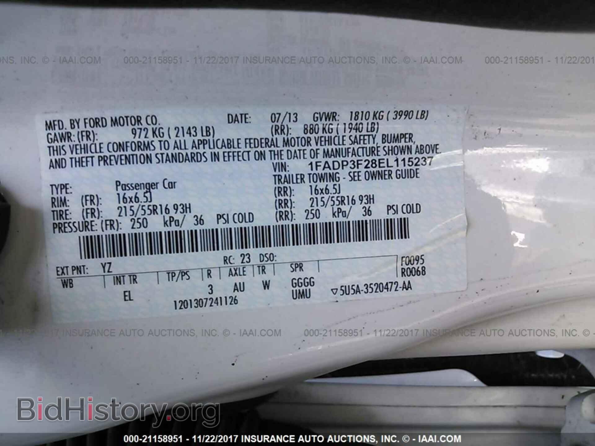 2014 Ford Focus - VIN: 1FADP3F28EL115237 - Photo 9