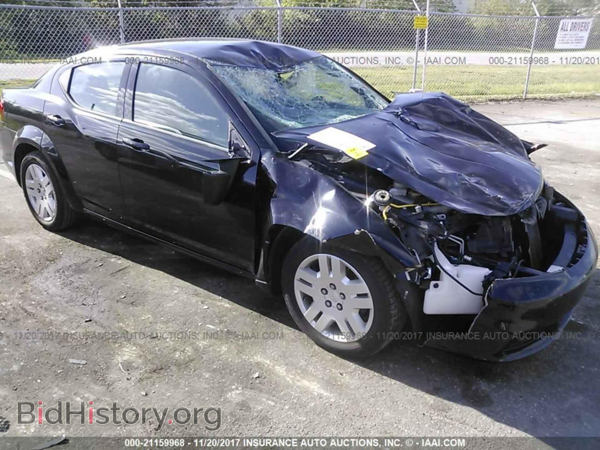 Photo 1C3CDZAB2DN631321 - Dodge Avenger 2013