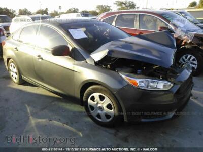2015 Ford FOCUS, gray — VIN 1FADP3E2XFL339094, IAAI