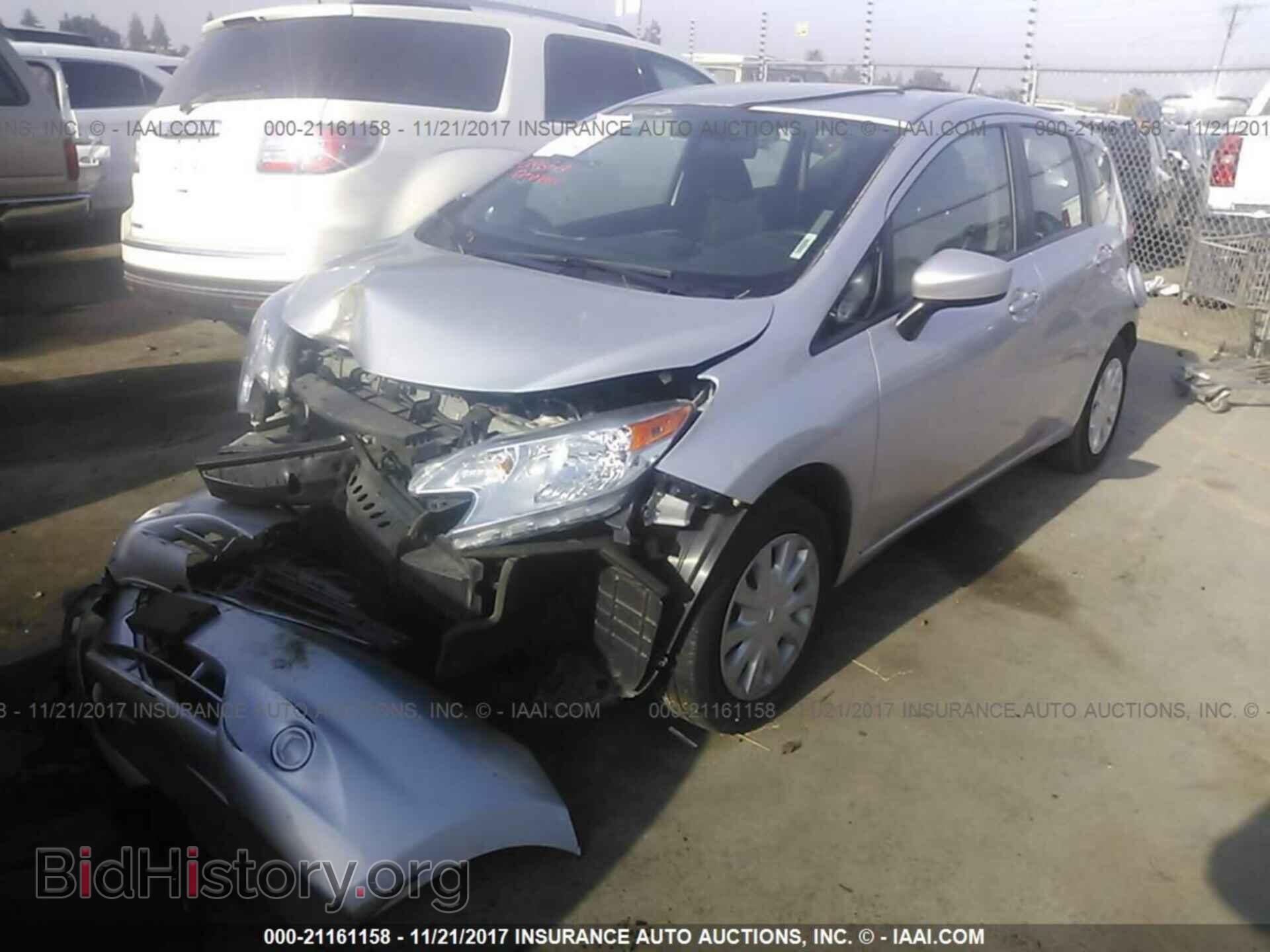 2016 Nissan Versa note - VIN: 3N1CE2CP0GL370044 - Фото 2