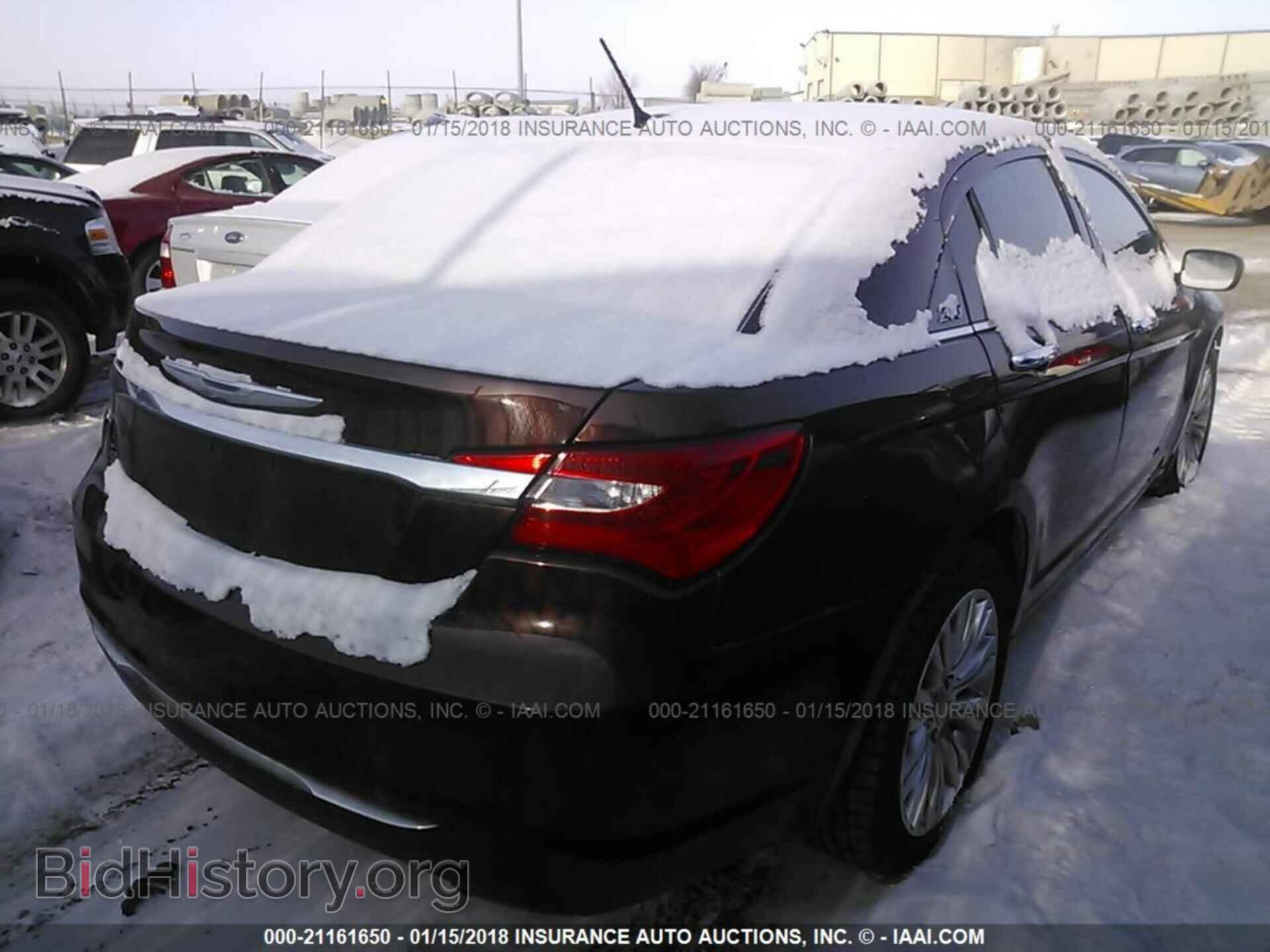 2012 Chrysler 200 - VIN: 1C3CCBCB0CN225415 - Фото 4