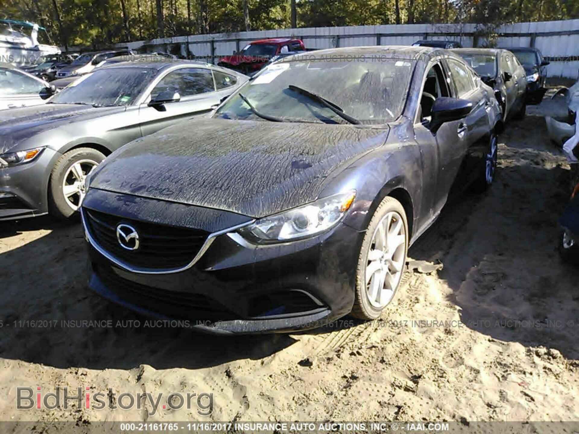 2015 Mazda 6 - VIN: JM1GJ1V56F1218906 - Фото 2
