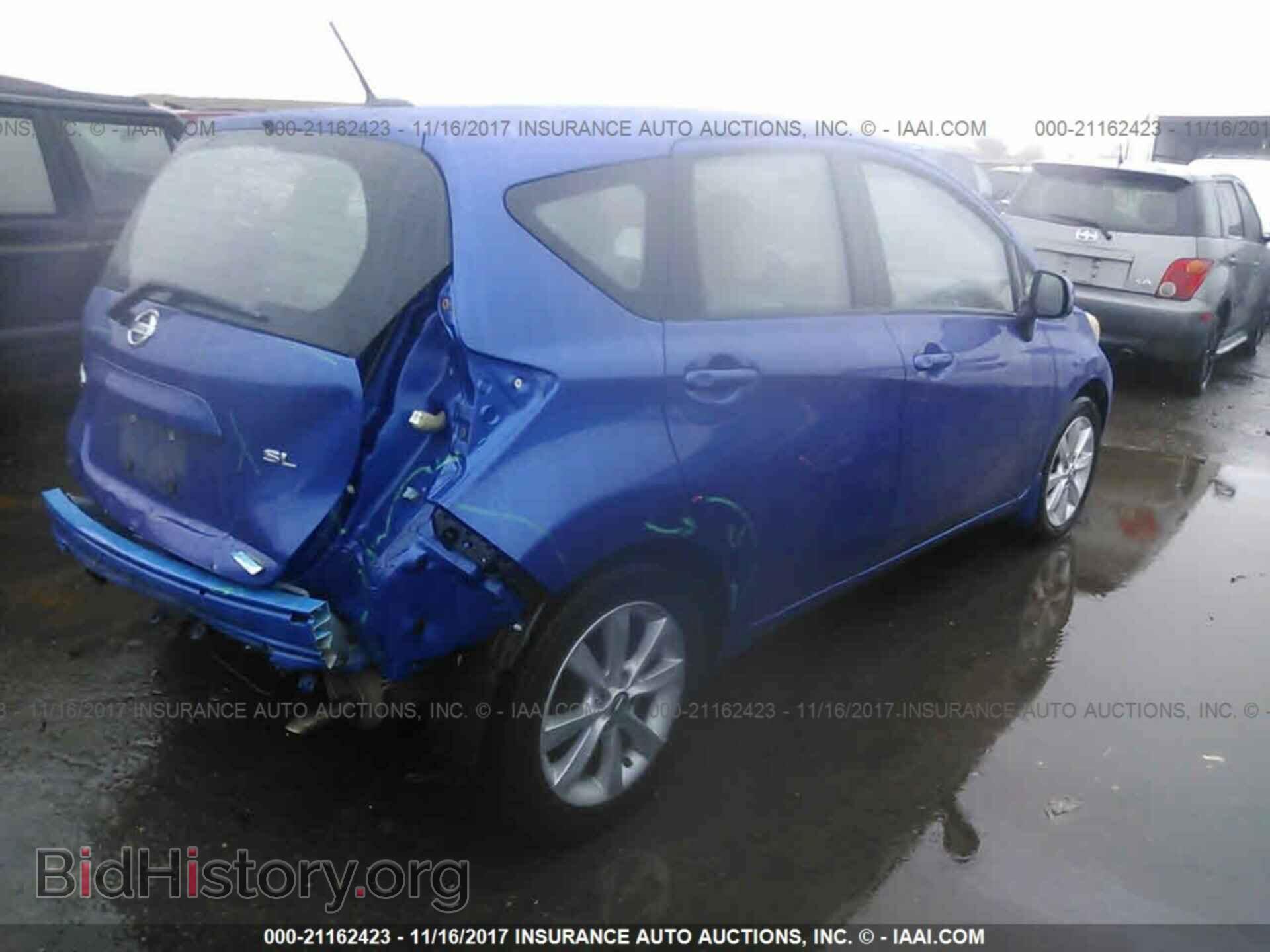 2014 Nissan Versa note - VIN: 3N1CE2CP3EL366566 - Фото 4
