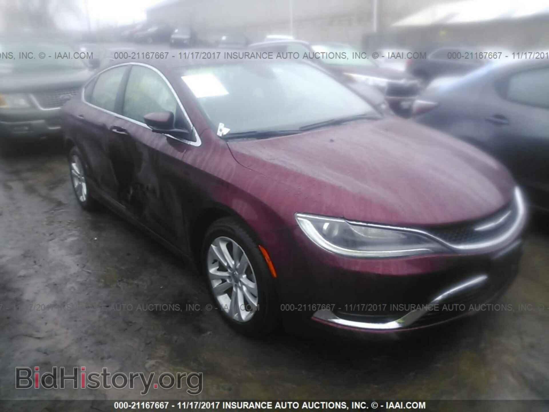 Photo 1C3CCCABXFN535519 - Chrysler 200 2015