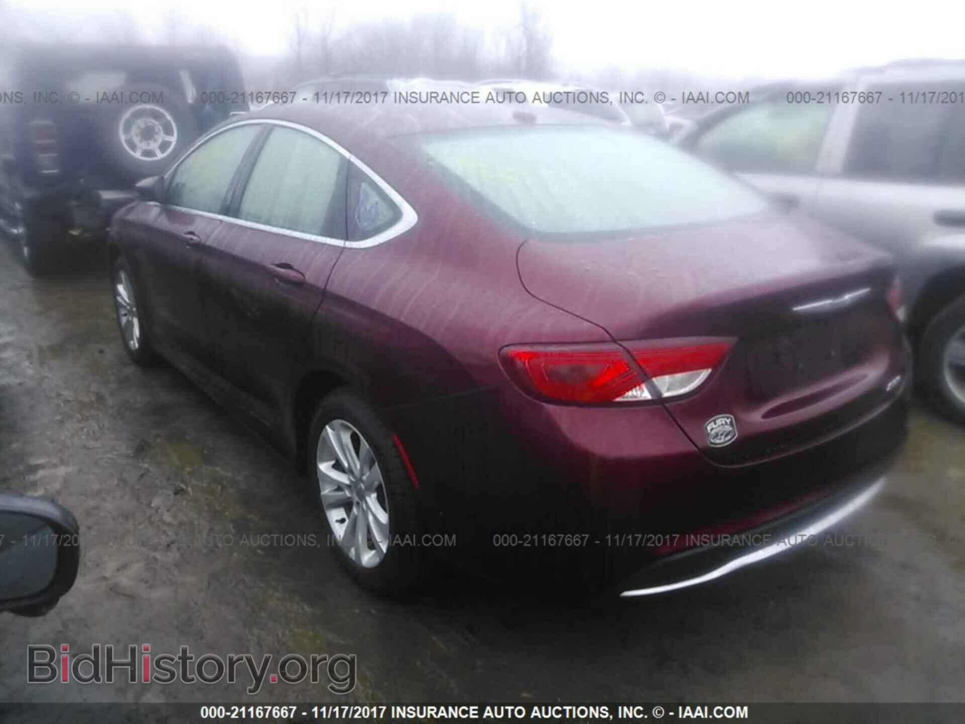 2015 Chrysler 200 - VIN: 1C3CCCABXFN535519 - Фото 3