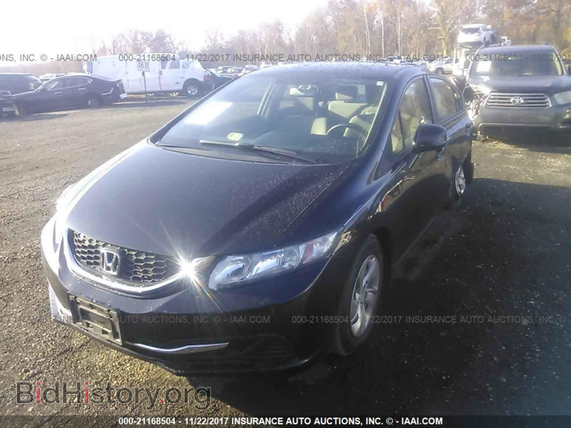 2013 Honda Civic - VIN: 2HGFB2F51DH503266 - Фото 2