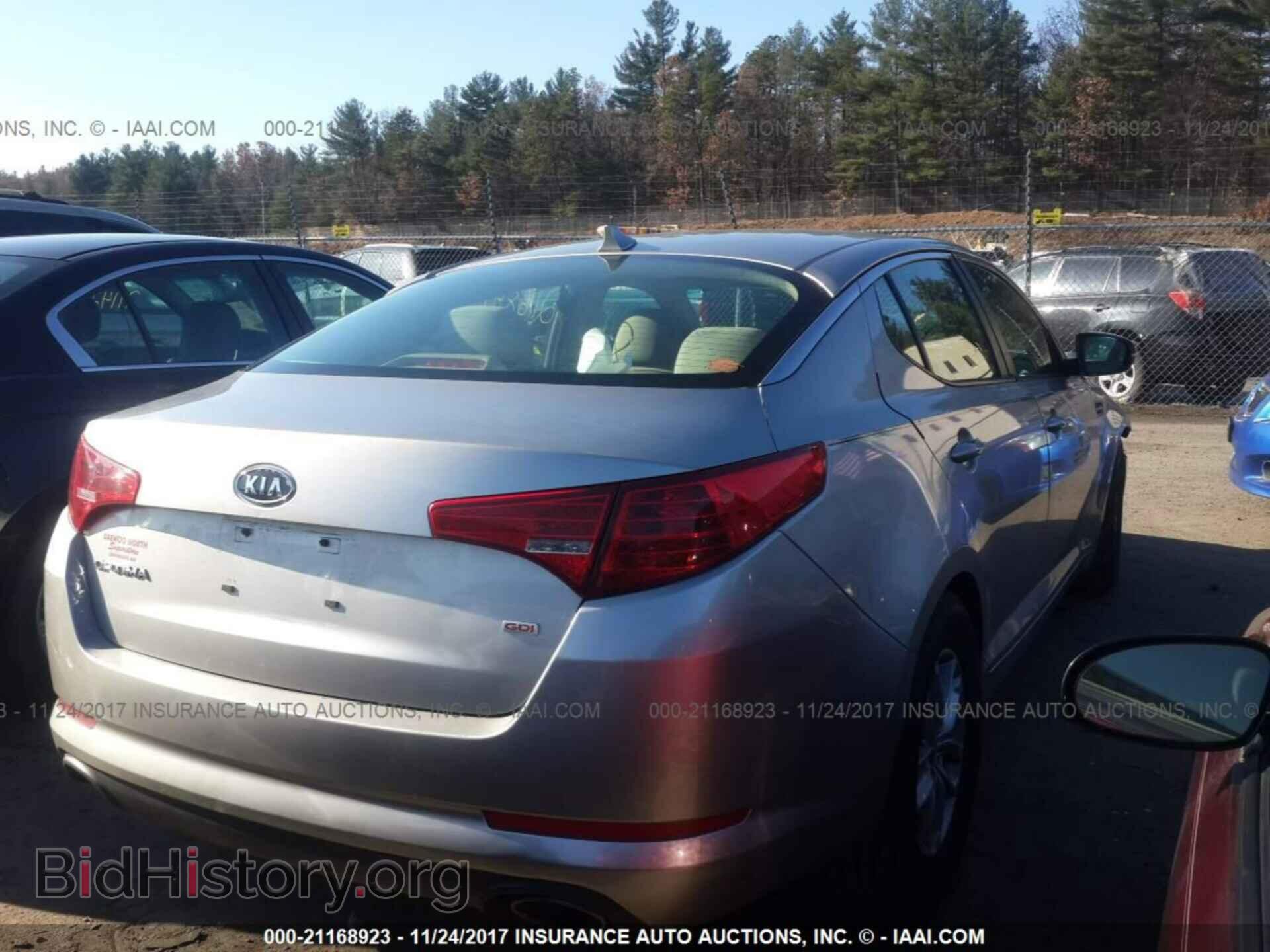 2011 Kia Optima - VIN: KNAGM4A78B5087834 - Фото 4