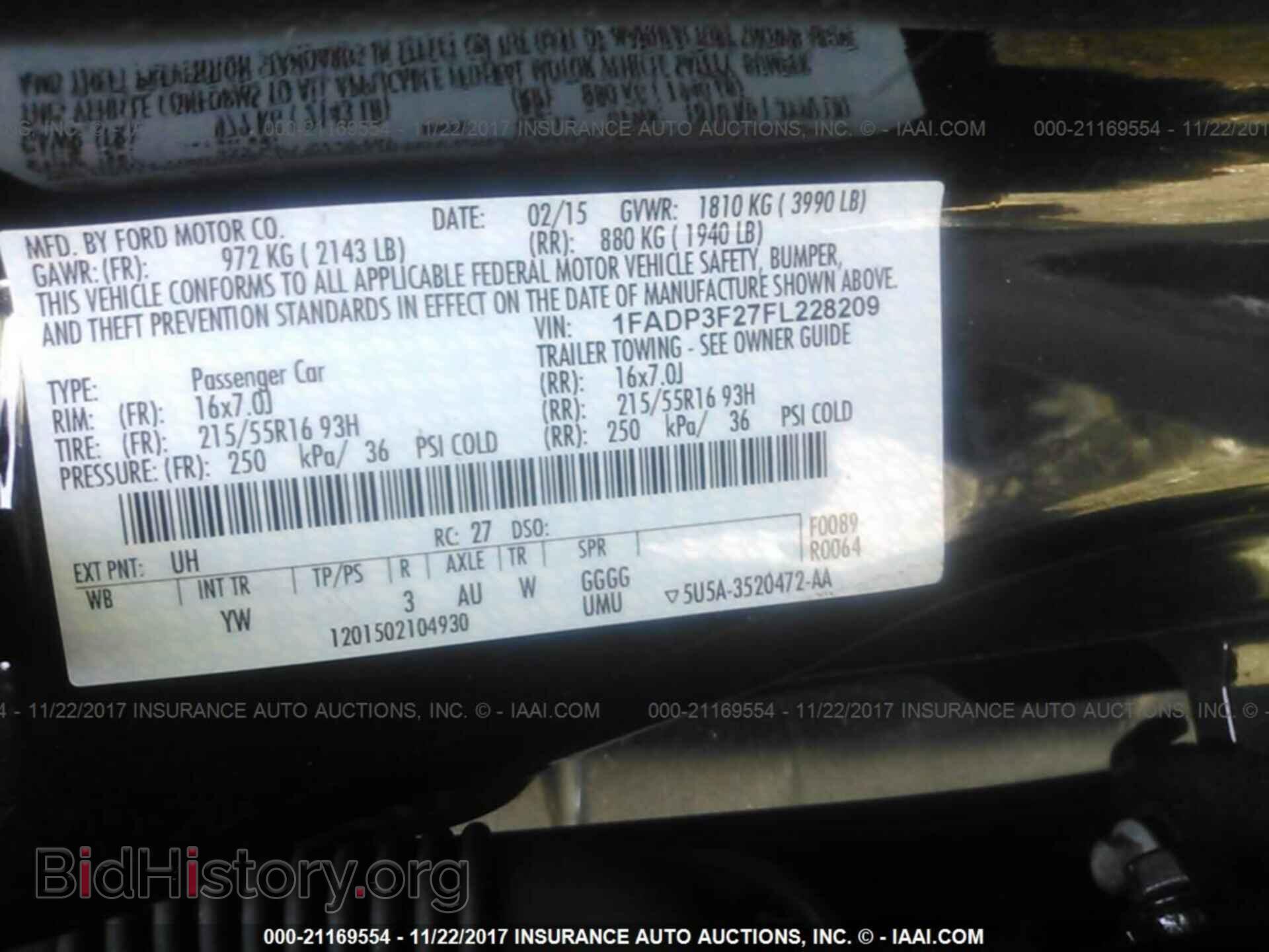 2015 Ford Focus - VIN: 1FADP3F27FL228209 - Photo 9