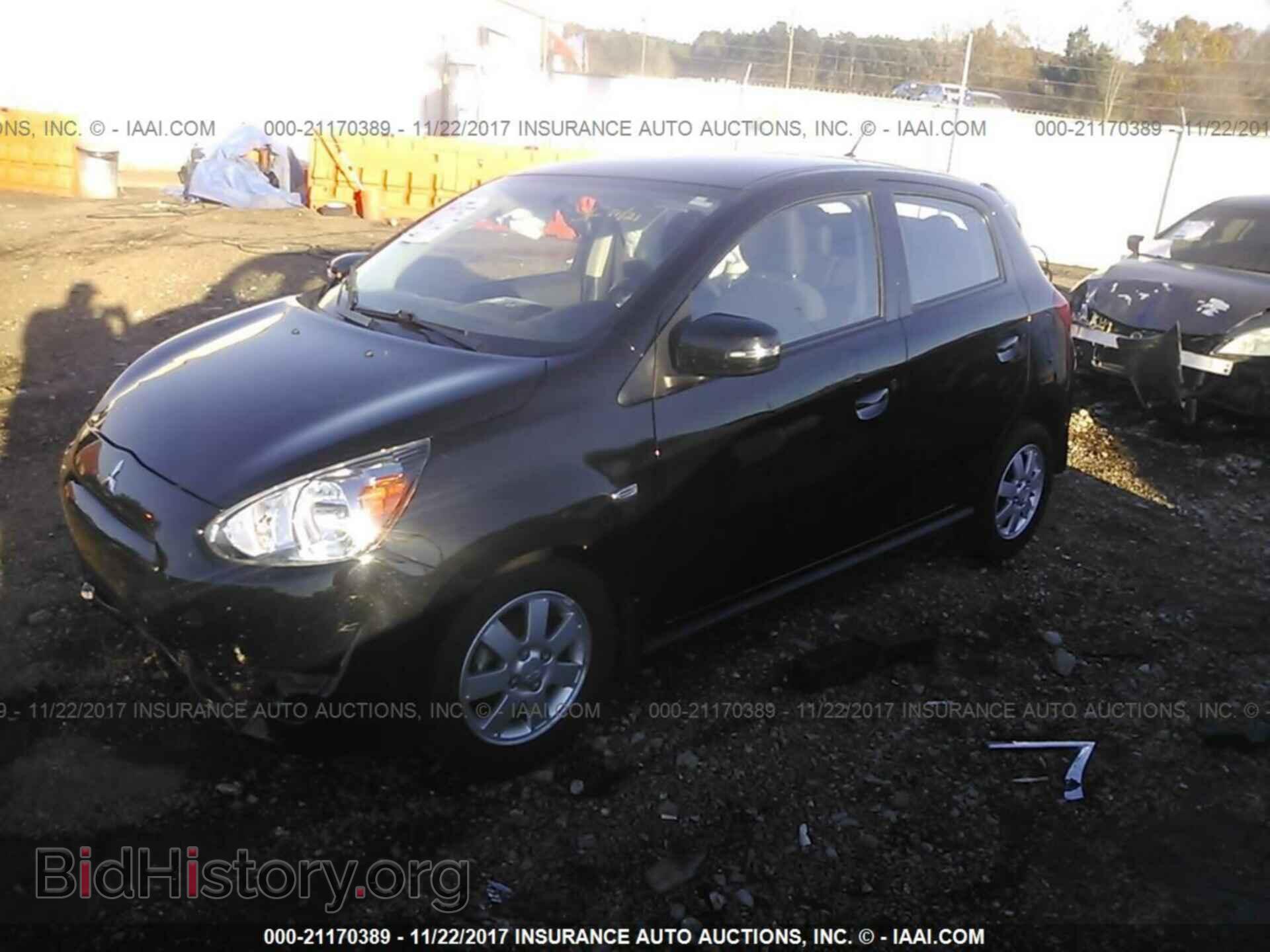 2015 Mitsubishi Mirage - VIN: ML32A4HJ2FH009337 - Фото 2