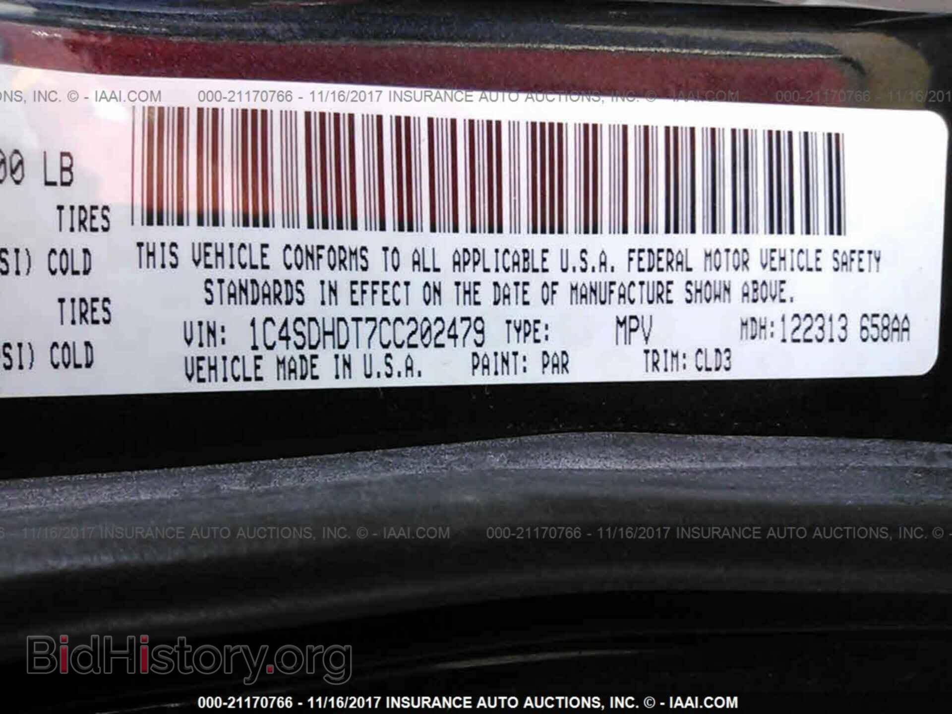2012 Dodge Durango - VIN: 1C4SDHDT7CC202479 - Photo 9