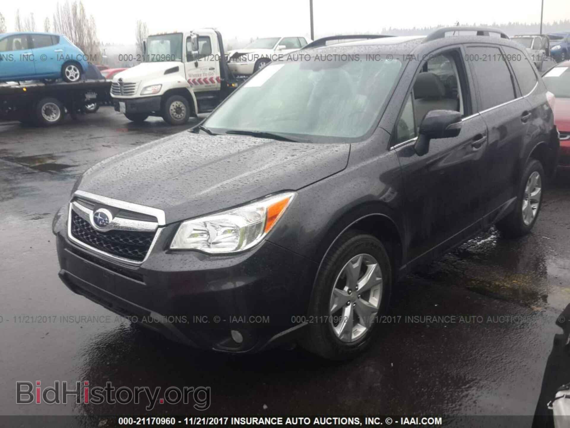 2014 Subaru Forester - VIN: JF2SJAMC2EH555865 - Фото 2