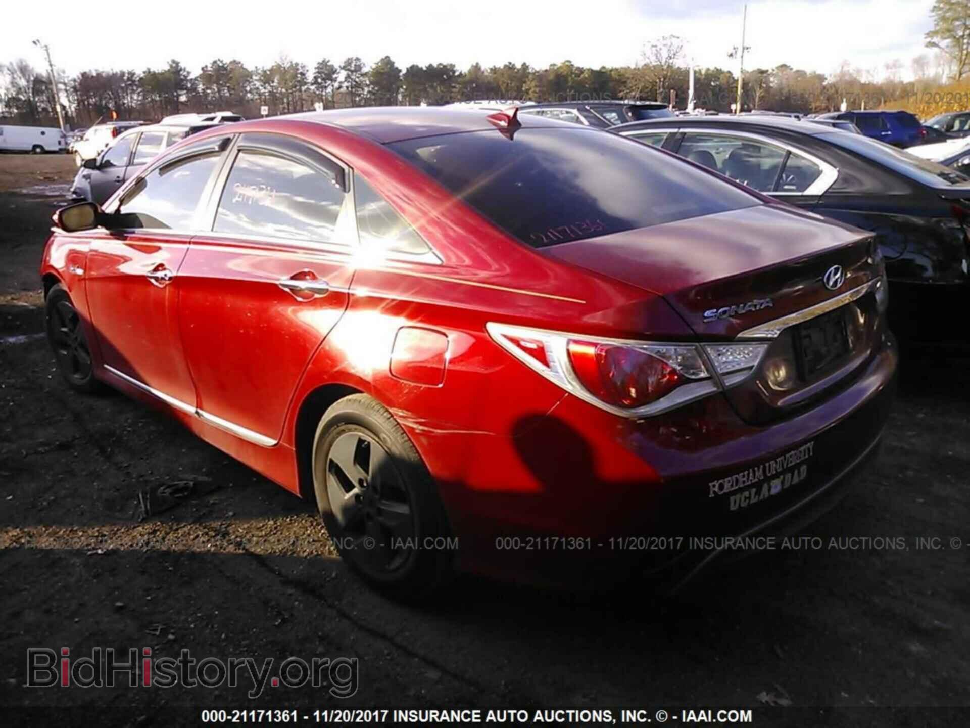 2012 Hyundai Sonata - VIN: KMHEC4A46CA020673 - Фото 3