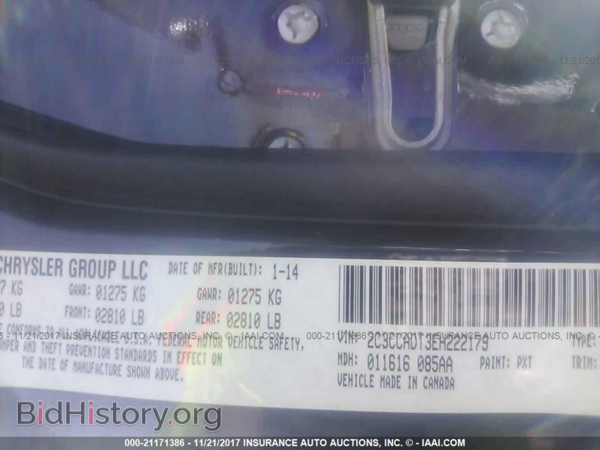2014 Chrysler 300c - VIN: 2C3CCADT3EH222179 - Фото 9