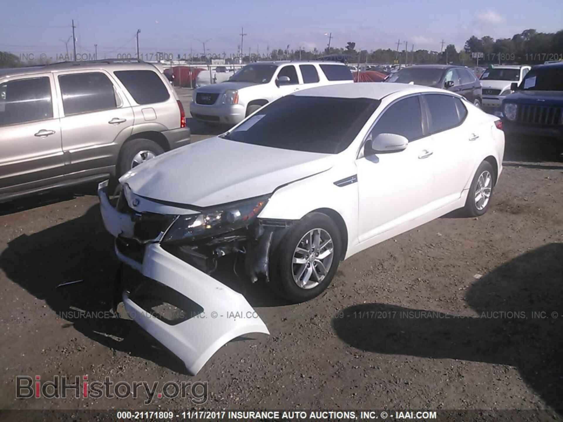 2013 Kia Optima - VIN: KNAGM4A71D5400449 - Photo 2