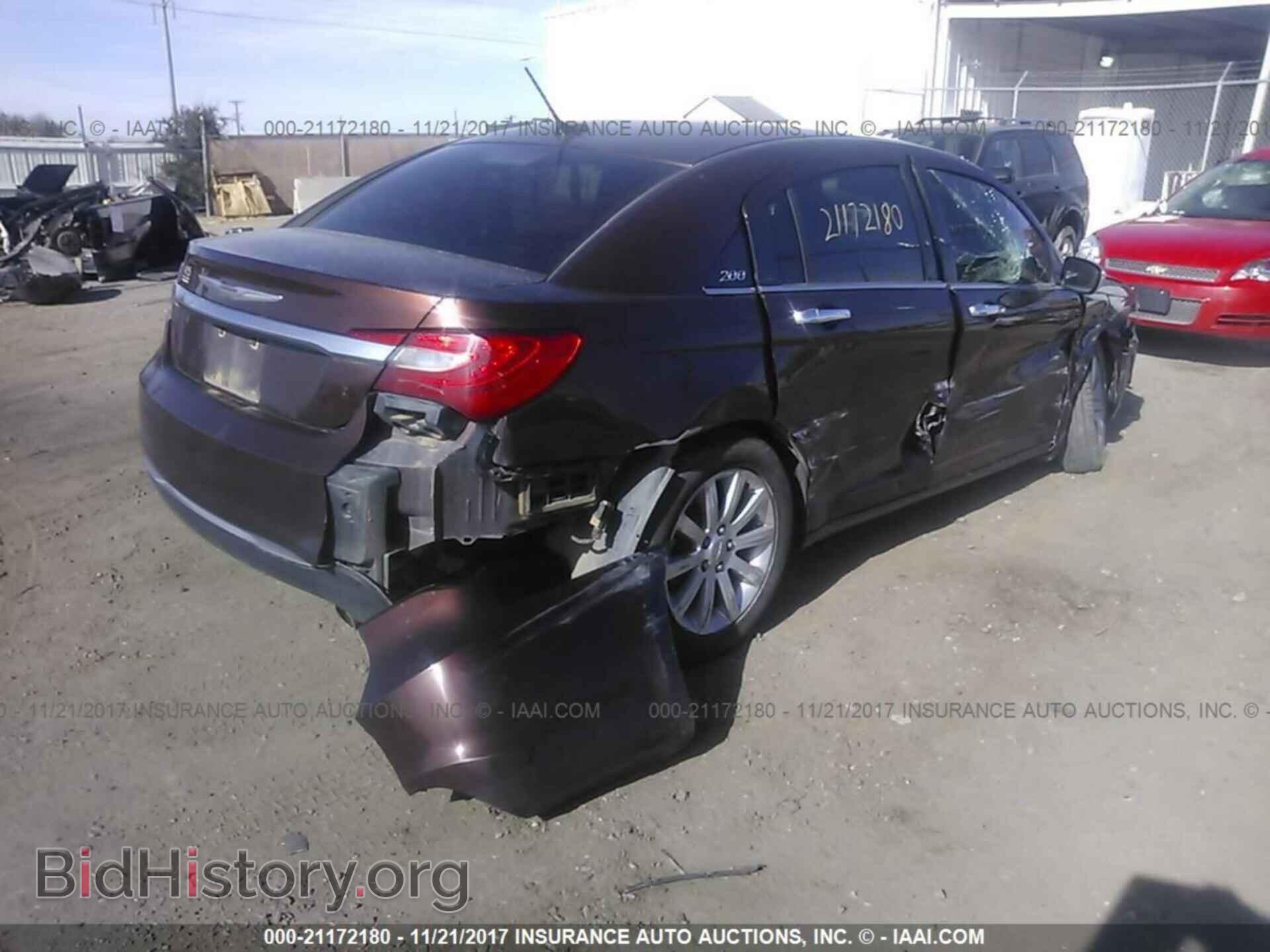 2013 Chrysler 200 - VIN: 1C3CCBCG6DN524744 - Photo 4
