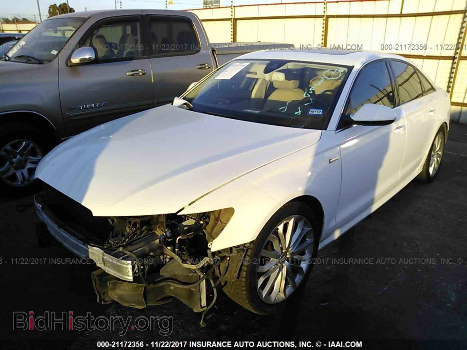 2012 Audi A6 - VIN: WAUJGAFC2CN100788 - Фото 2