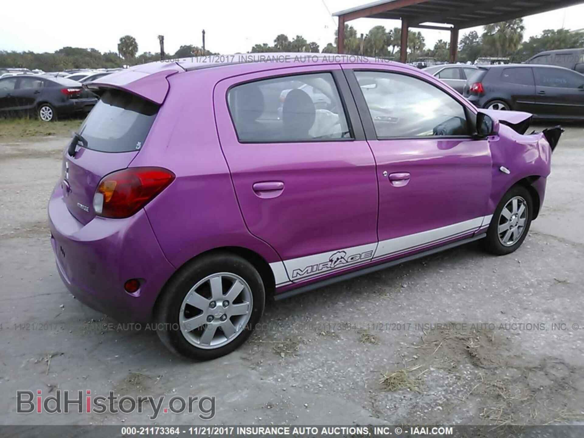 2014 Mitsubishi Mirage - VIN: ML32A4HJ3EH014514 - Фото 4