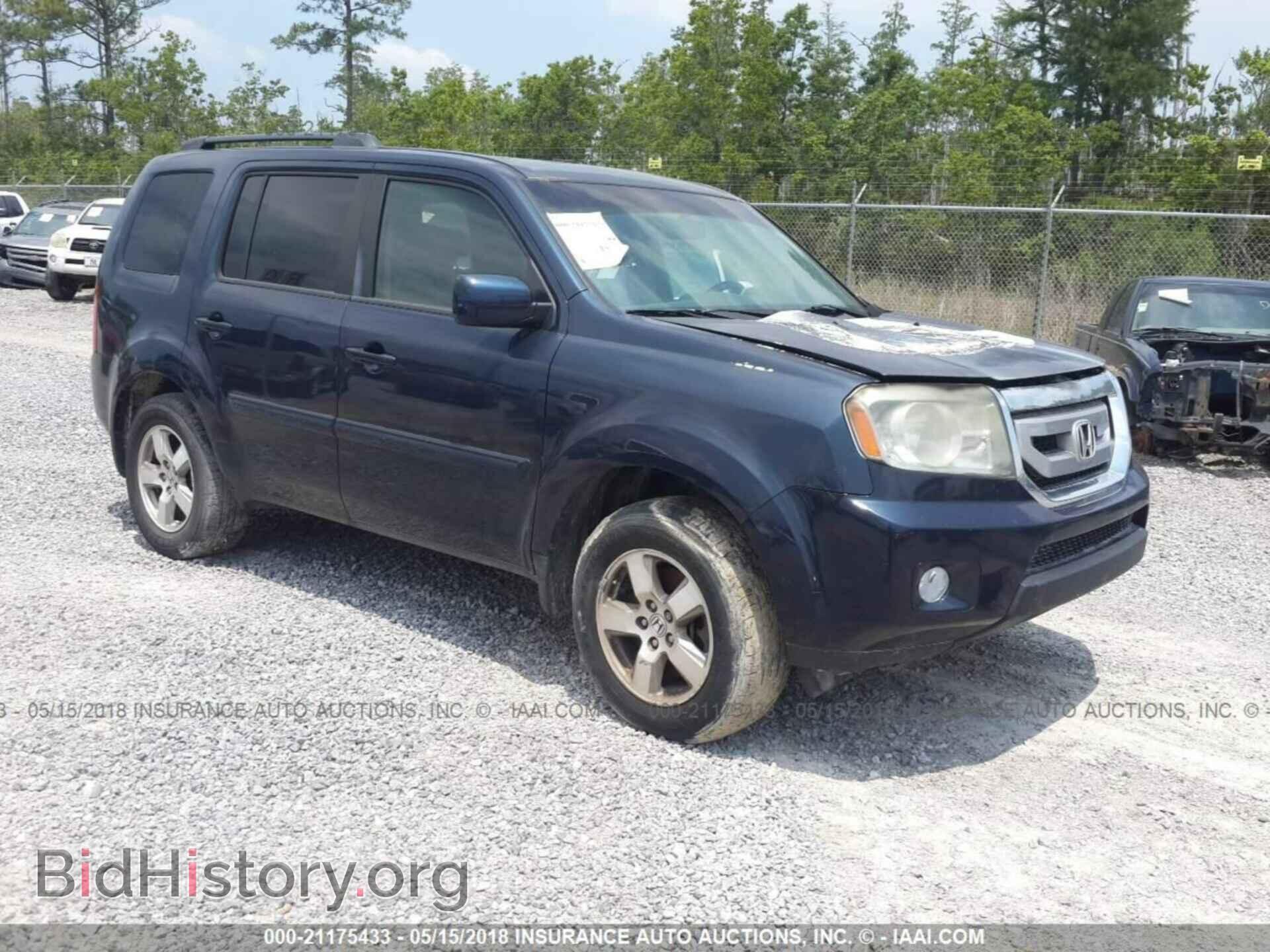 Фотография 5FNYF3H52BB035372 - Honda Pilot 2011