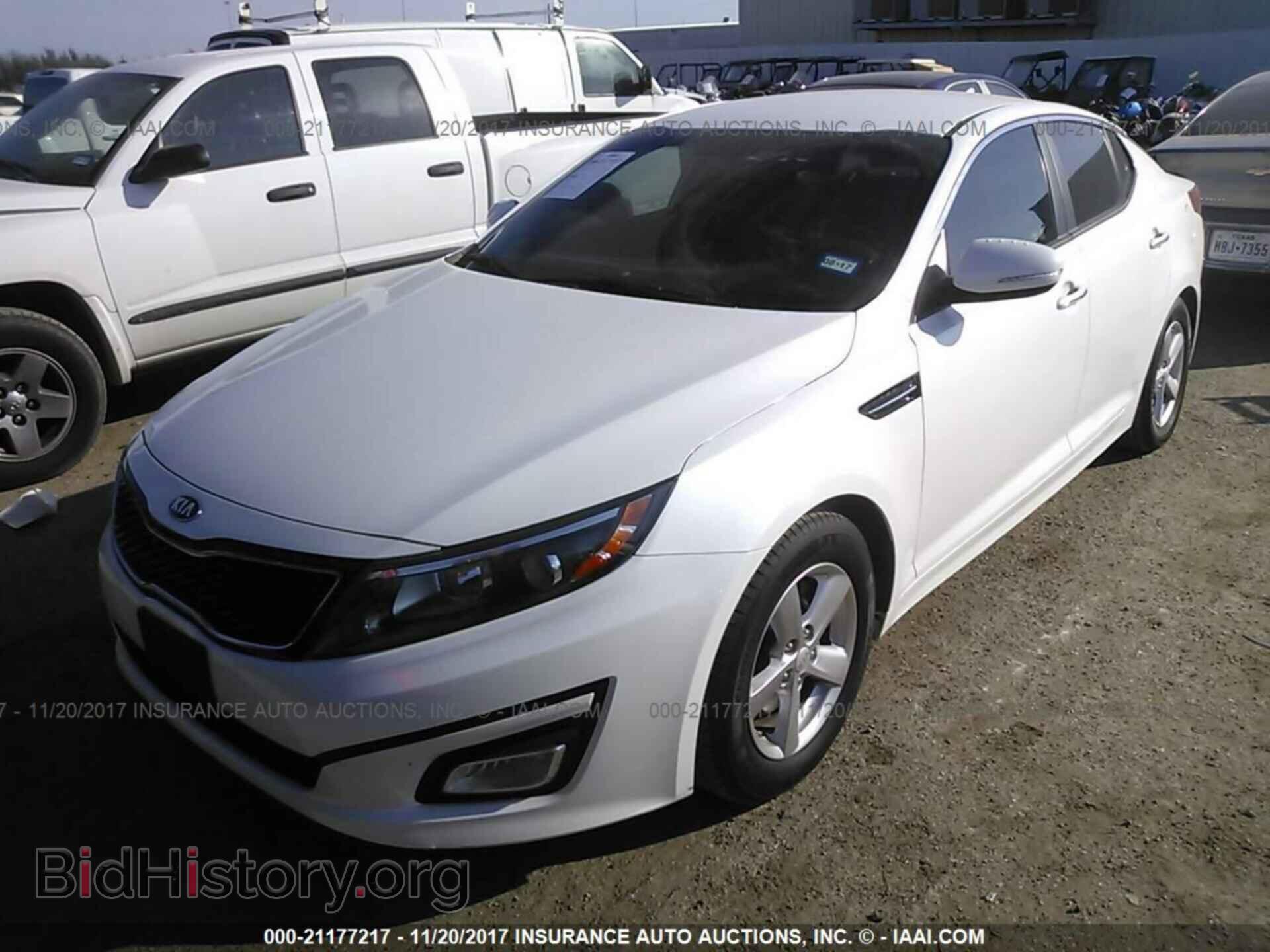 2015 Kia Optima - VIN: KNAGM4A73F5605659 - Photo 2