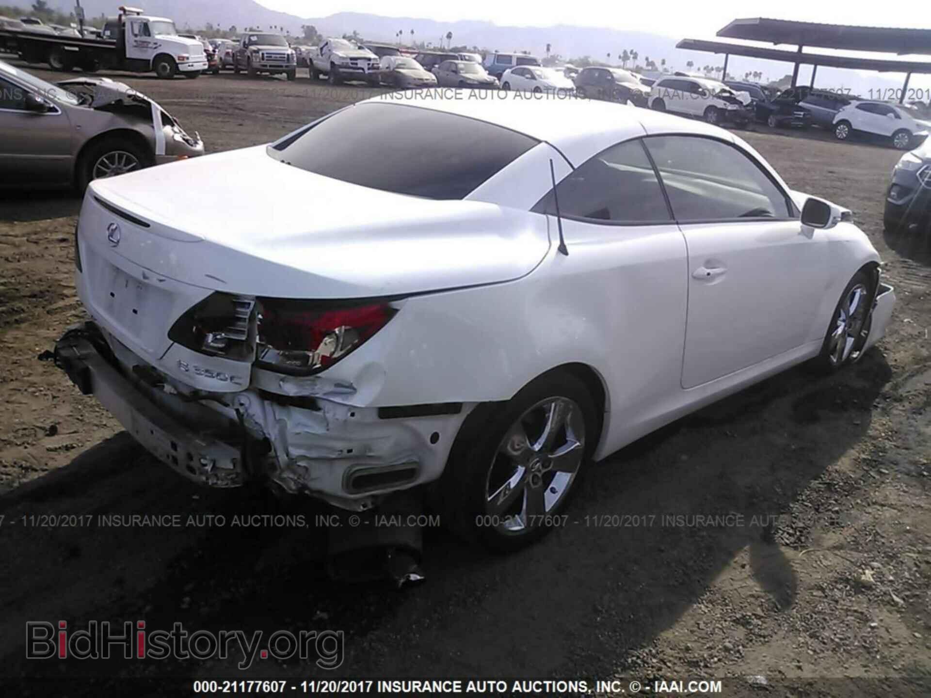 2011 Lexus Is - VIN: JTHFE2C29B2505075 - Photo 4
