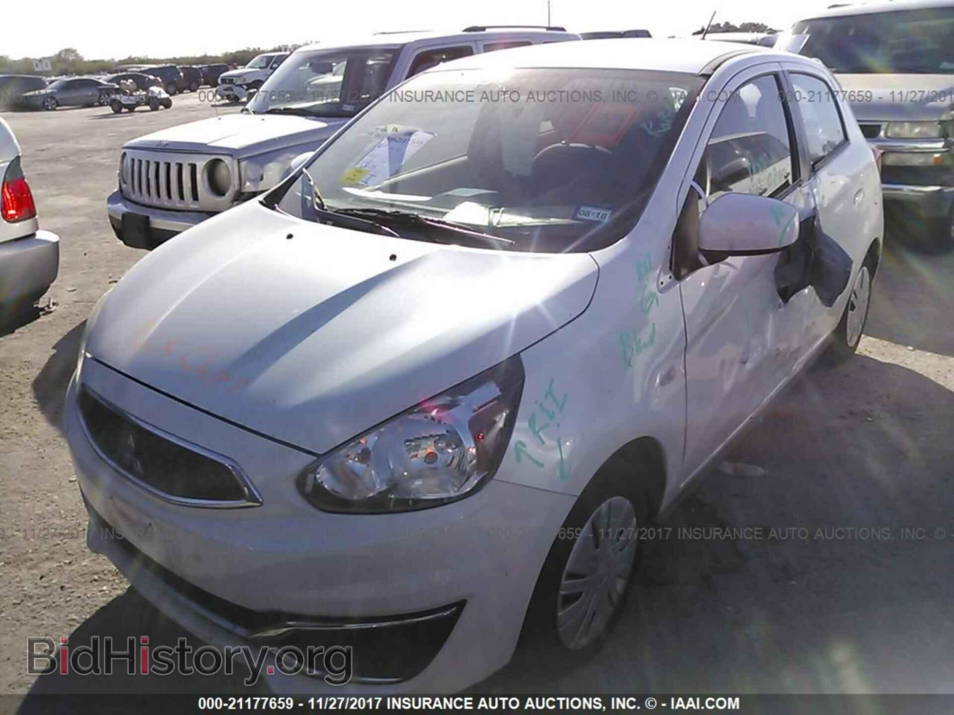 2017 Mitsubishi Mirage - VIN: ML32A3HJ9HH004536 - Фото 2