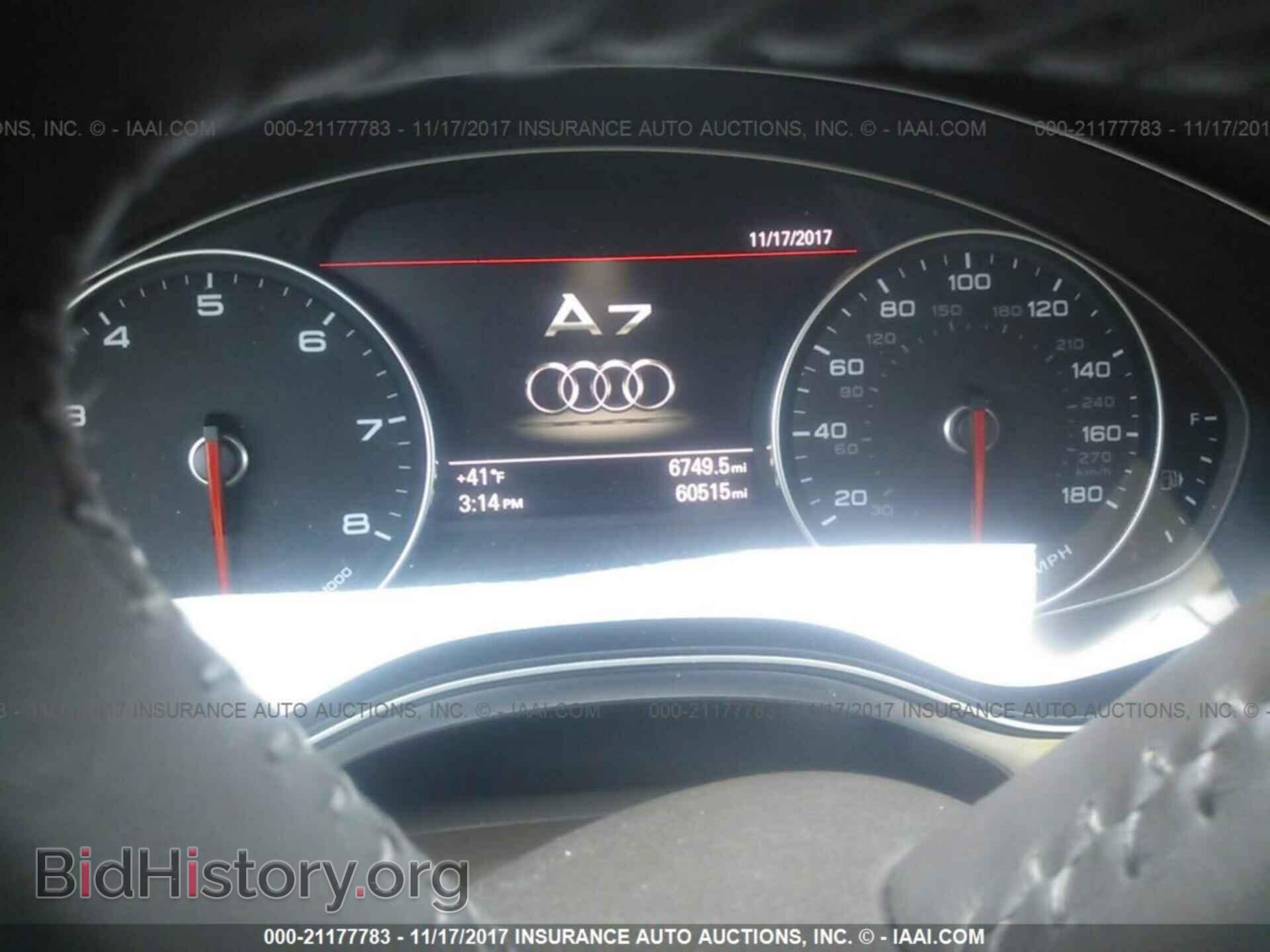 2012 Audi A7 - VIN: WAUYGAFC8CN131753 - Фото 7