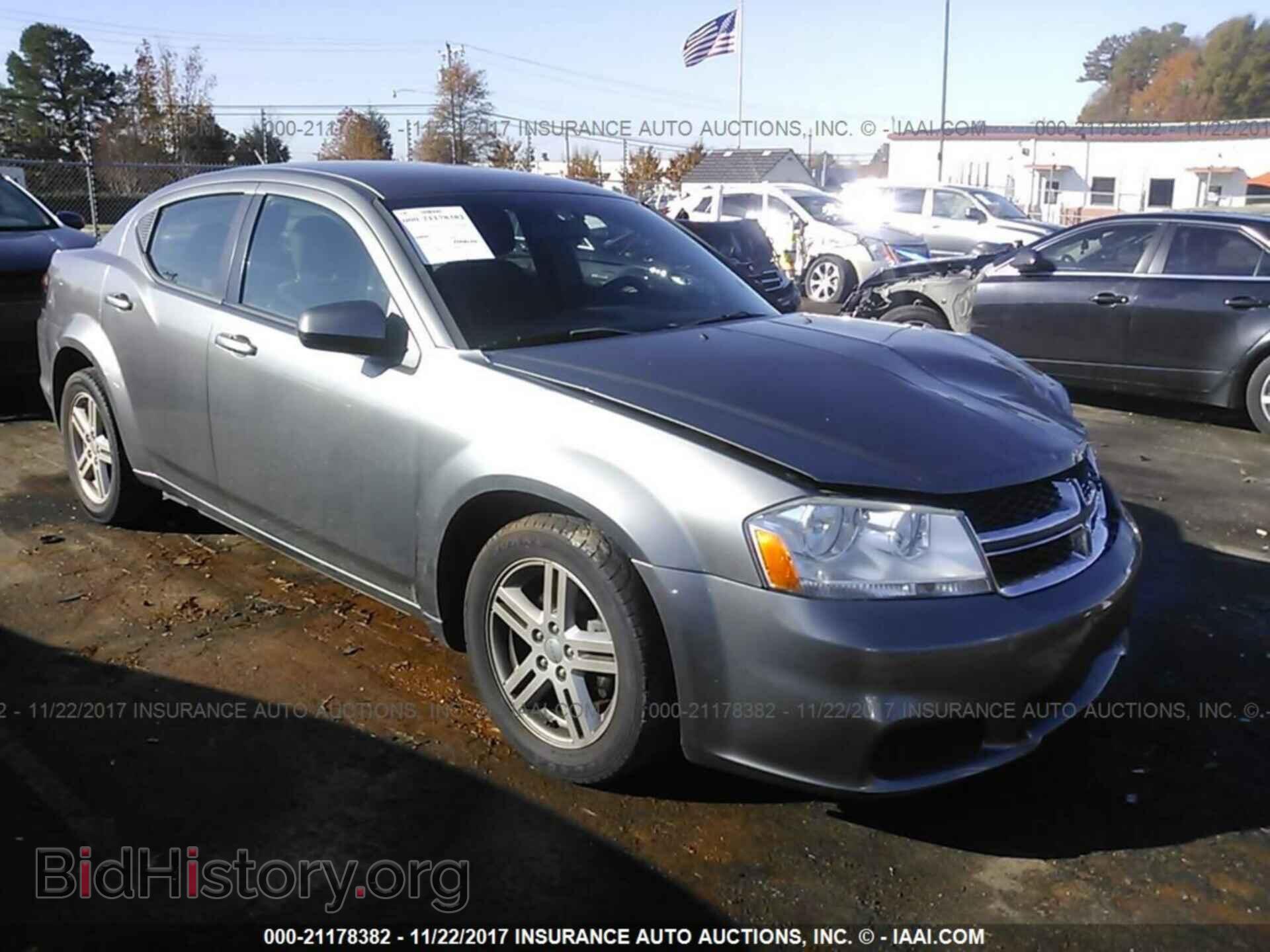 Фотография 1C3CDZCB3CN224944 - Dodge Avenger 2012