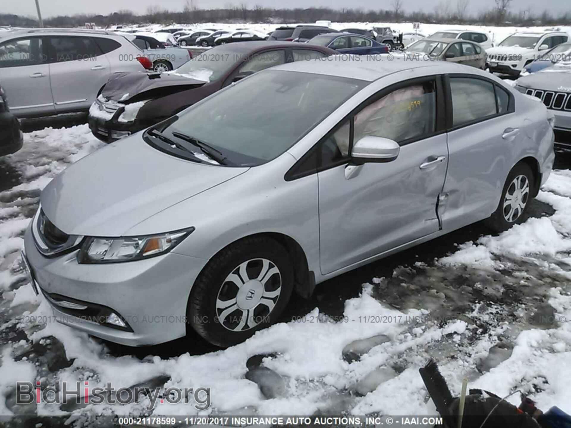 2014 Honda Civic - VIN: 19XFB4F2XEE001112 - Фото 2