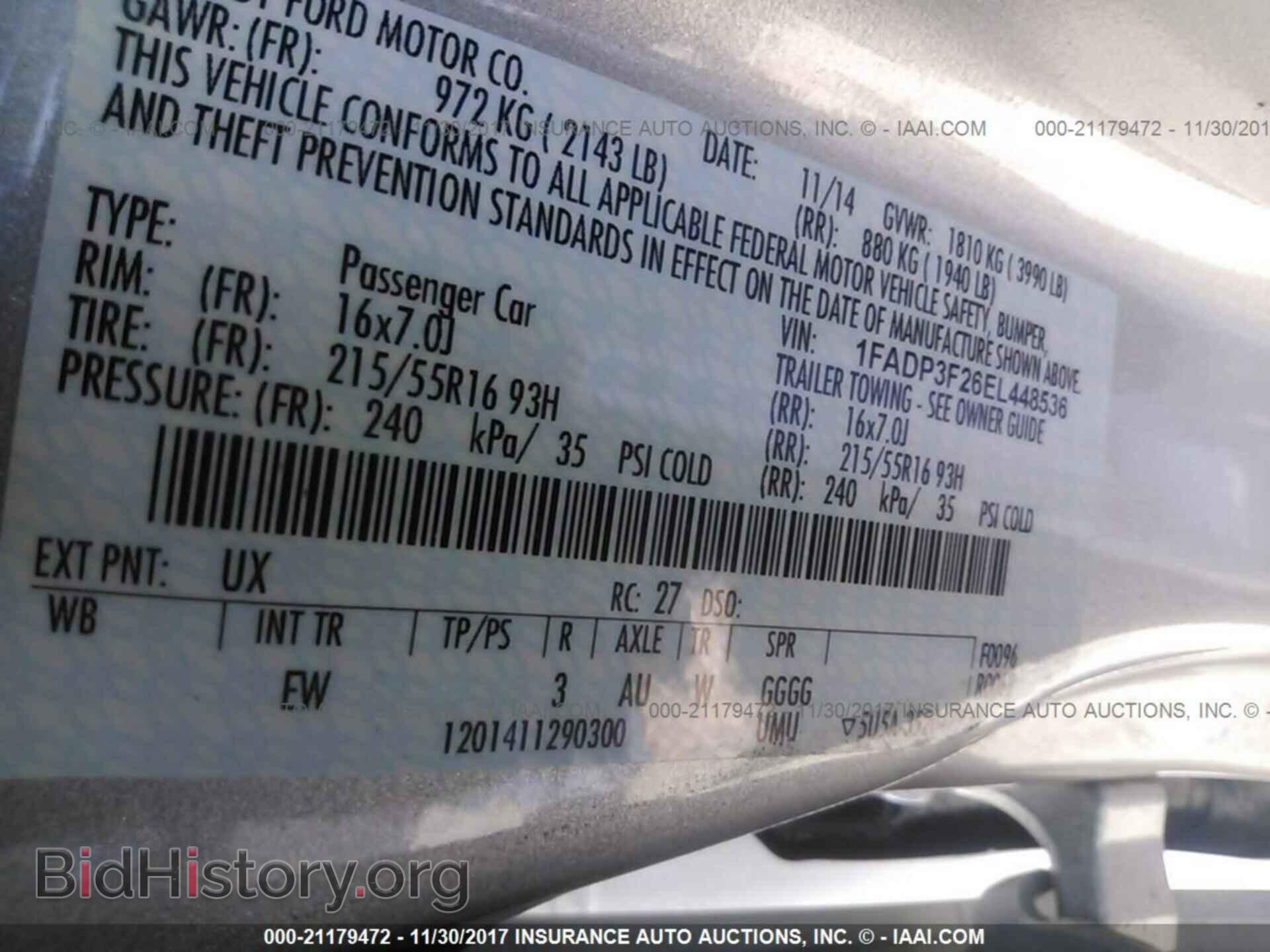 2014 Ford Focus - VIN: 1FADP3F26EL448536 - Photo 9