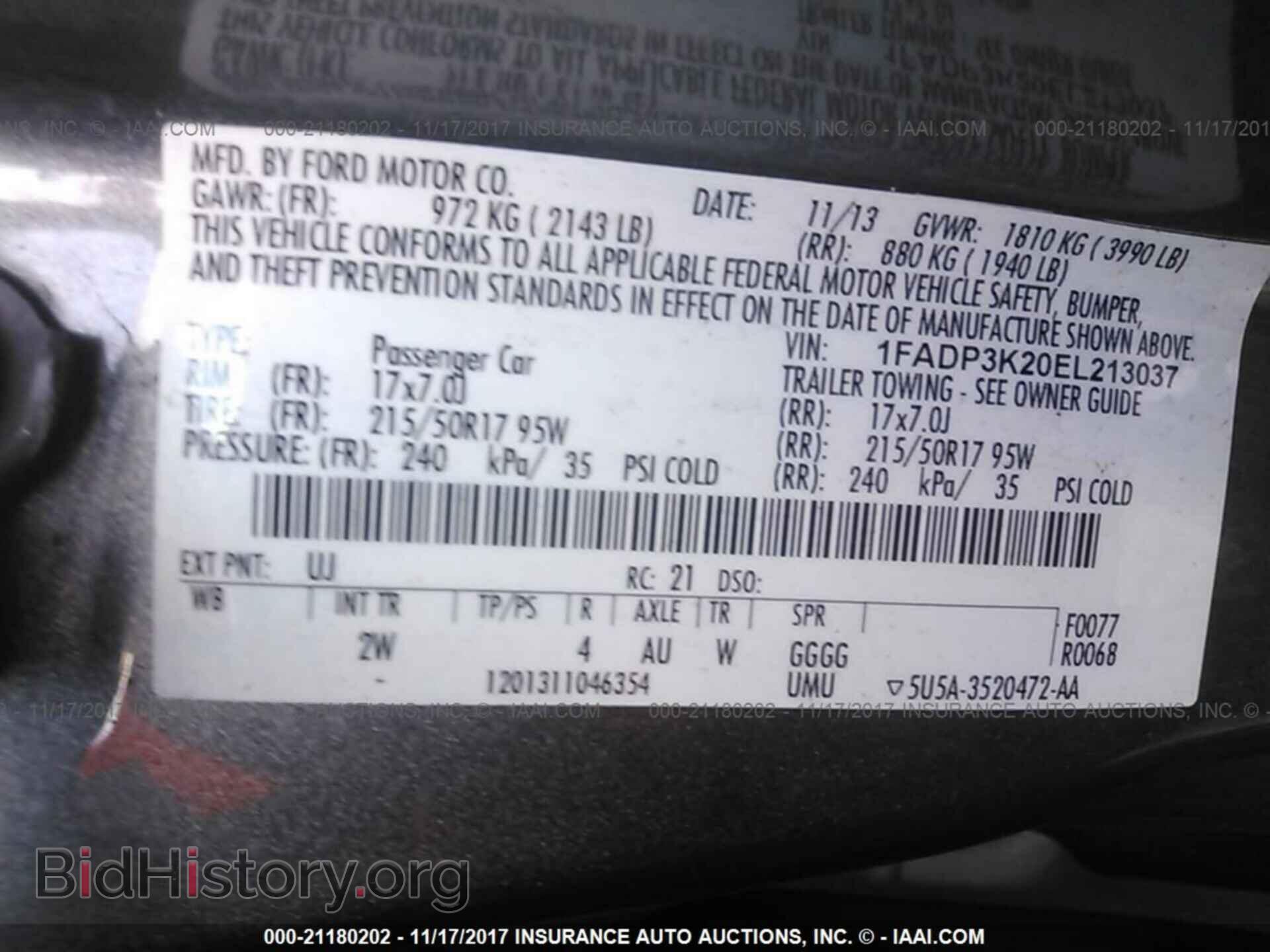 2014 Ford Focus - VIN: 1FADP3K20EL213037 - Photo 9
