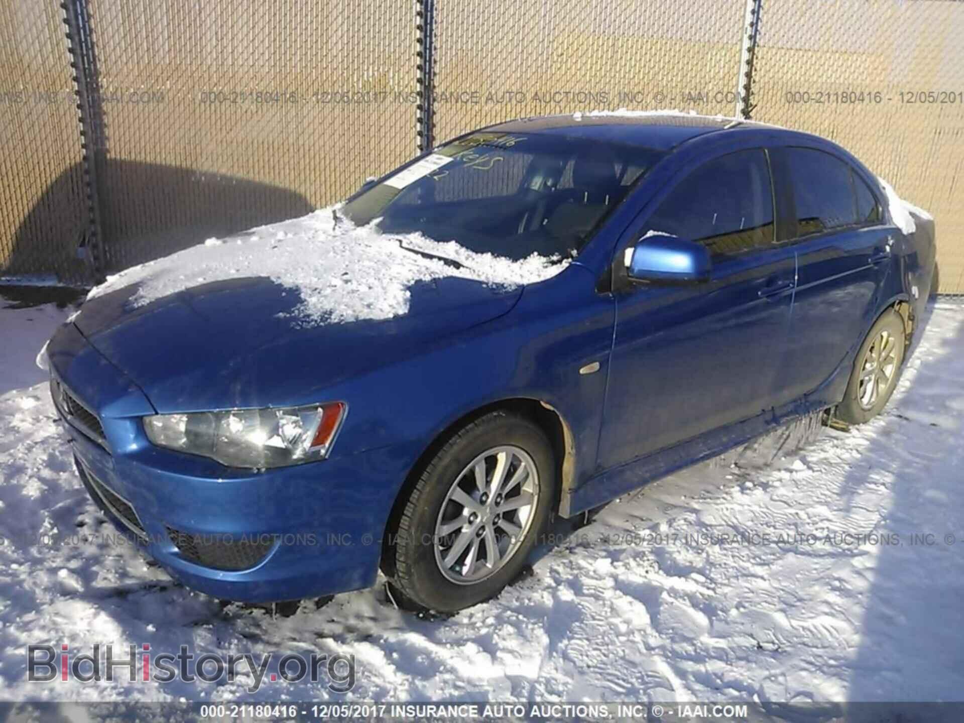 2012 Mitsubishi Lancer - VIN: JA32V2FW1CU017306 - Фото 2