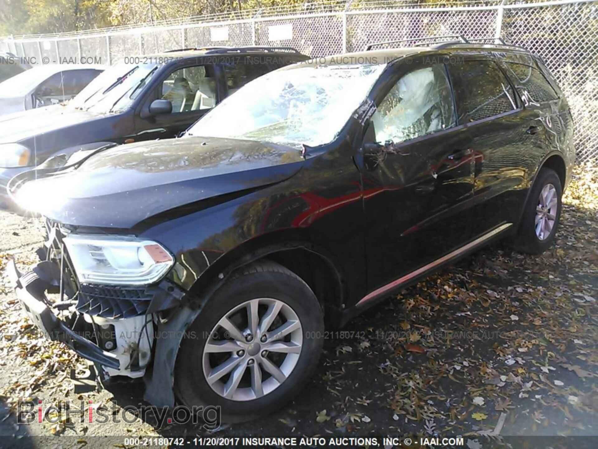 2014 Dodge Durango - VIN: 1C4RDHAG6EC318054 - Фото 2