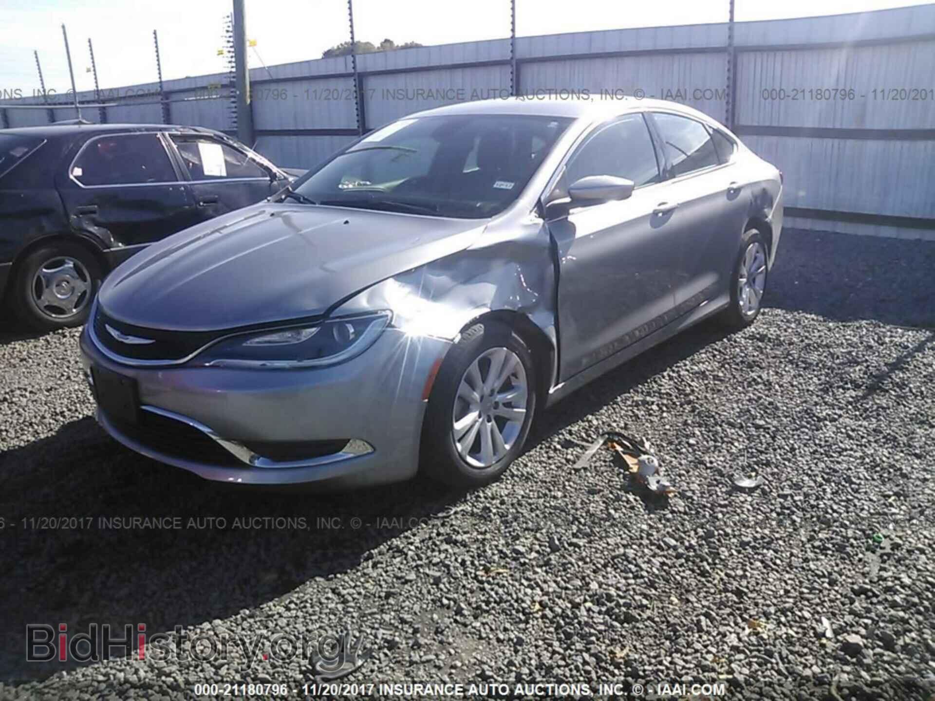 2016 Chrysler 200 - VIN: 1C3CCCAB9GN165052 - Фото 2