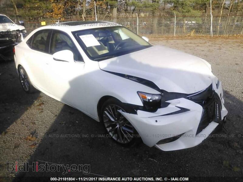 2014 Lexus IS (VIN JTHCF1D28E5007722) — фото 1 из 10, IAAI, повреждение: передняя часть