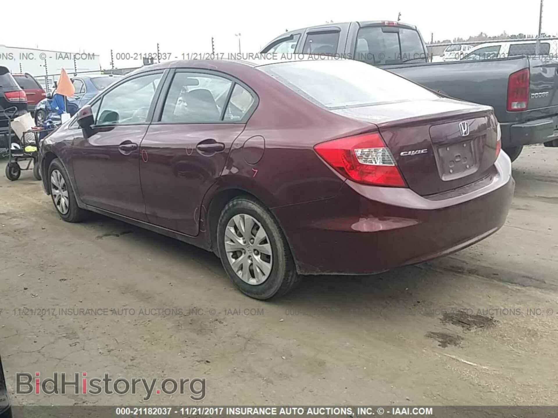 2012 Honda Civic - VIN: 19XFB2F53CE330181 - Фото 3