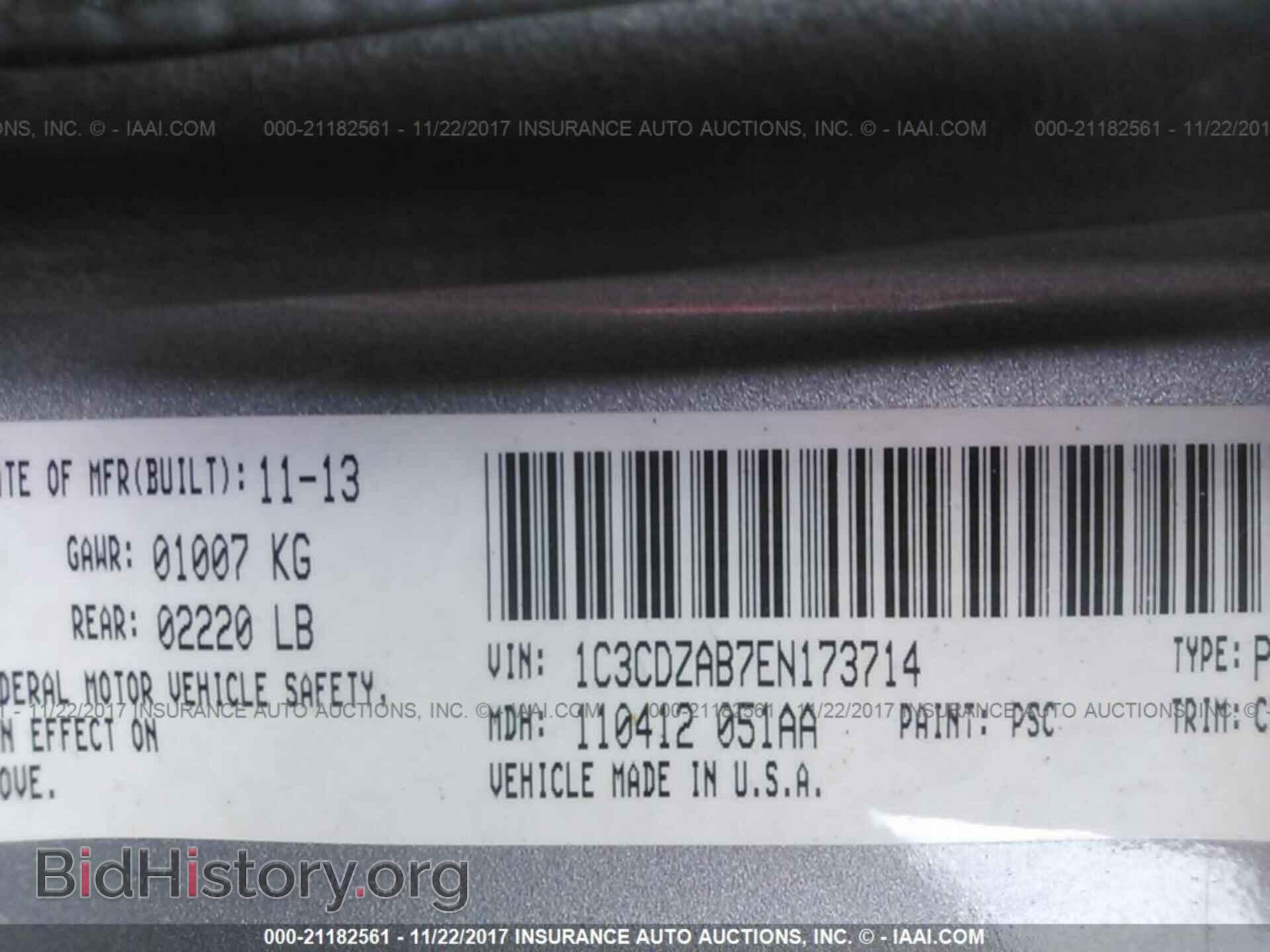 2014 Dodge Avenger - VIN: 1C3CDZAB7EN173714 - Photo 9