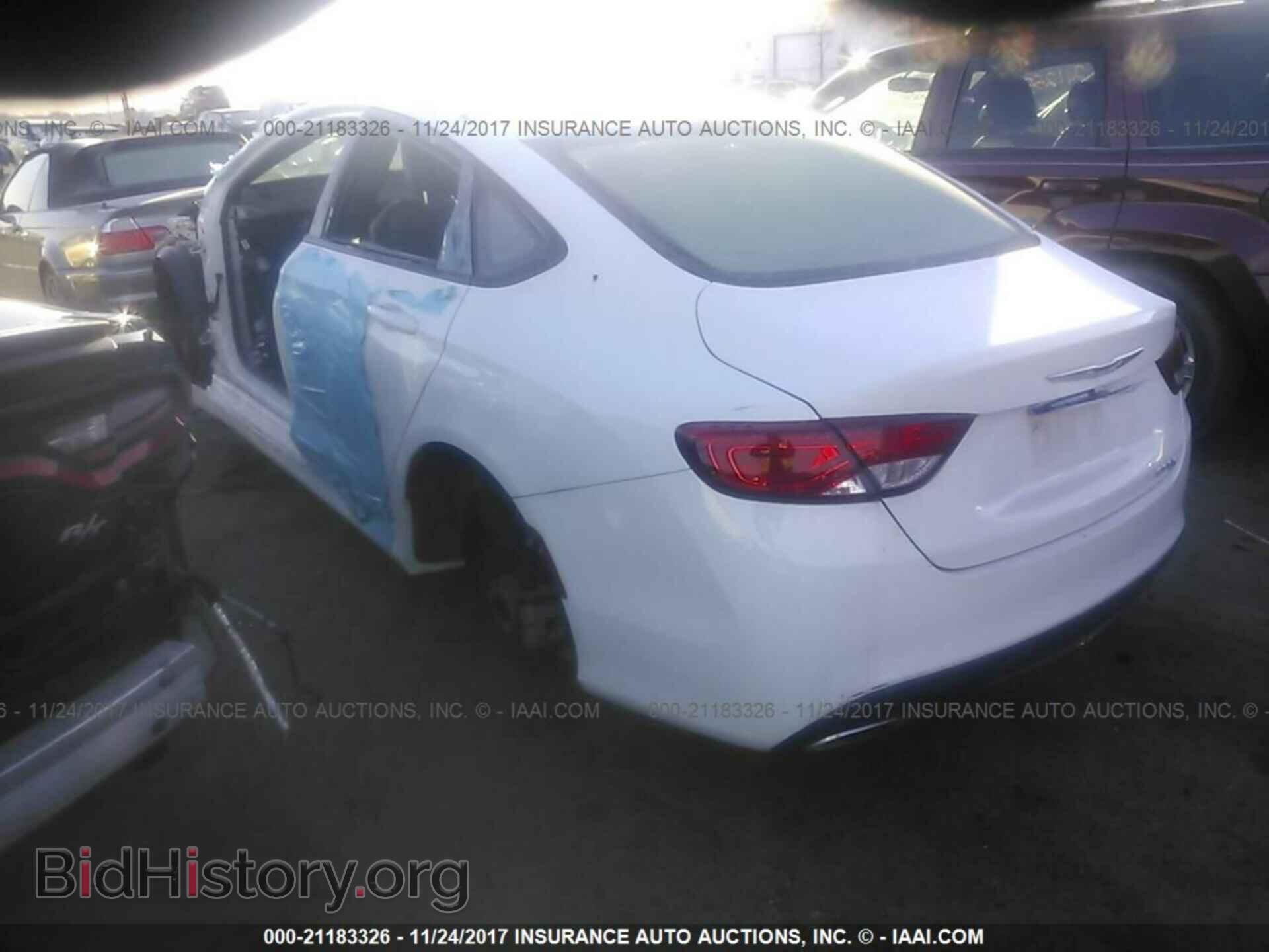 2015 Chrysler 200 - VIN: 1C3CCCBB5FN729096 - Photo 3