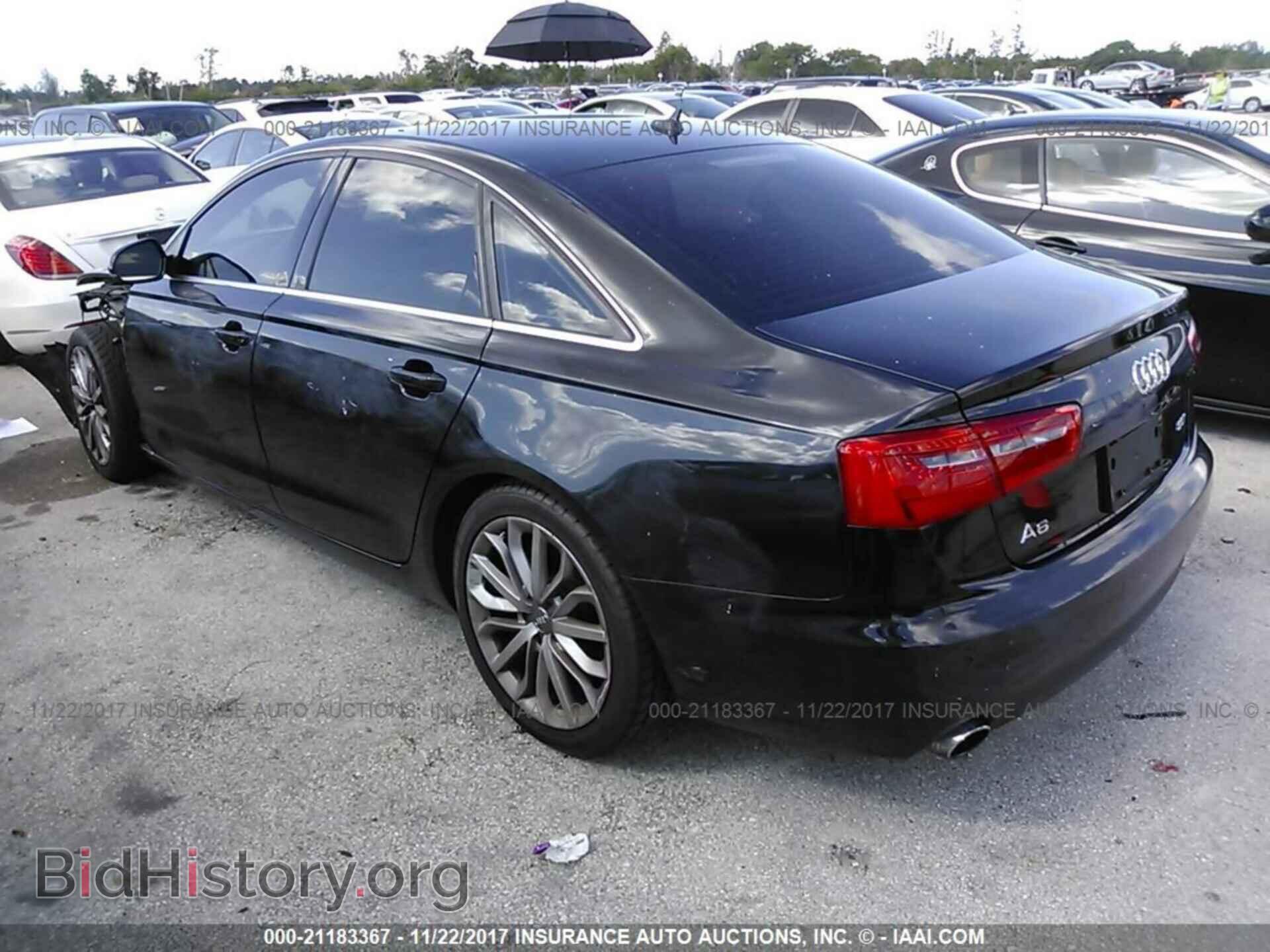 2012 Audi A6 - VIN: WAUAFAFC2CN003674 - Photo 3