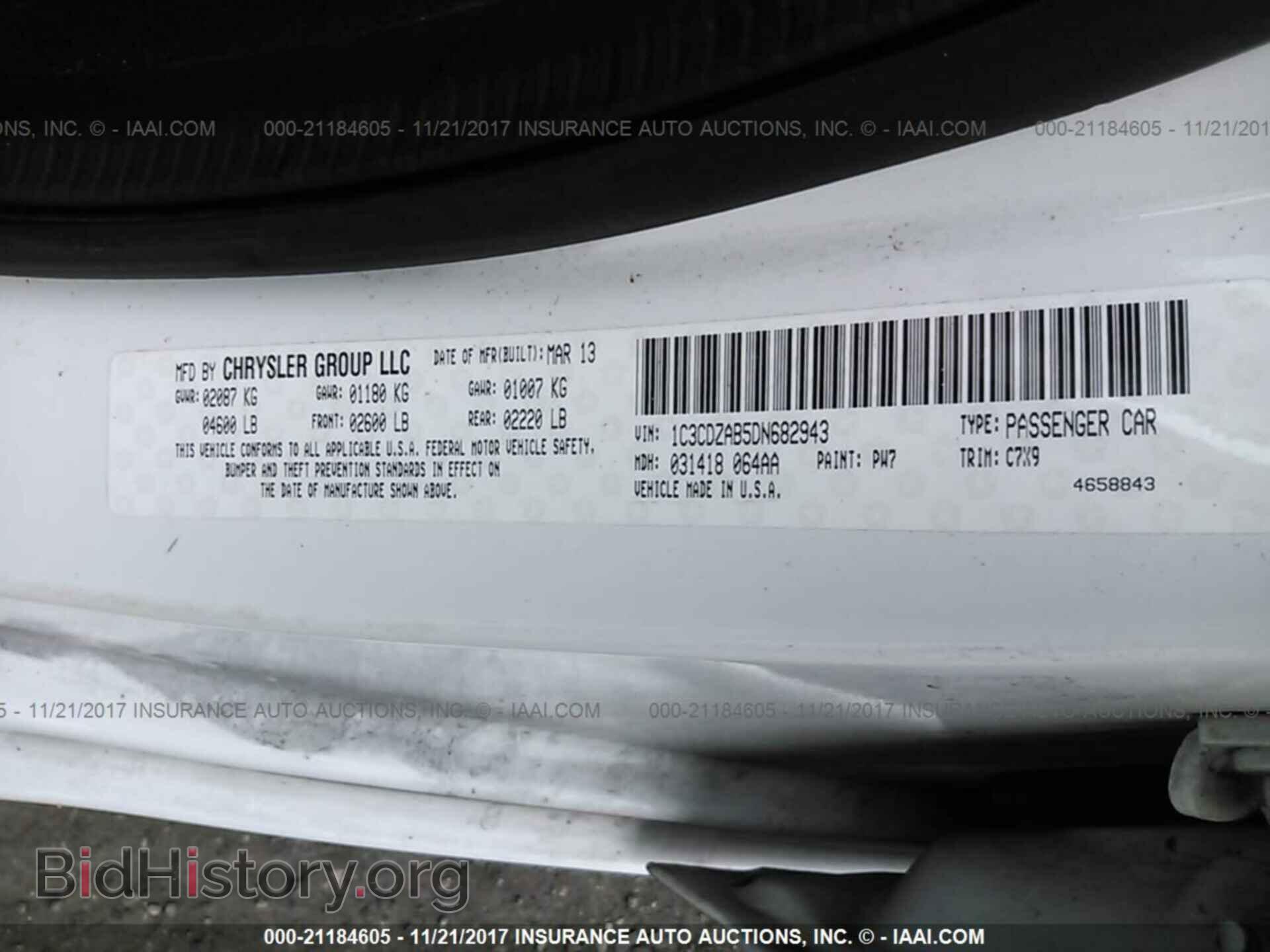 2013 Dodge Avenger - VIN: 1C3CDZAB5DN682943 - Photo 9