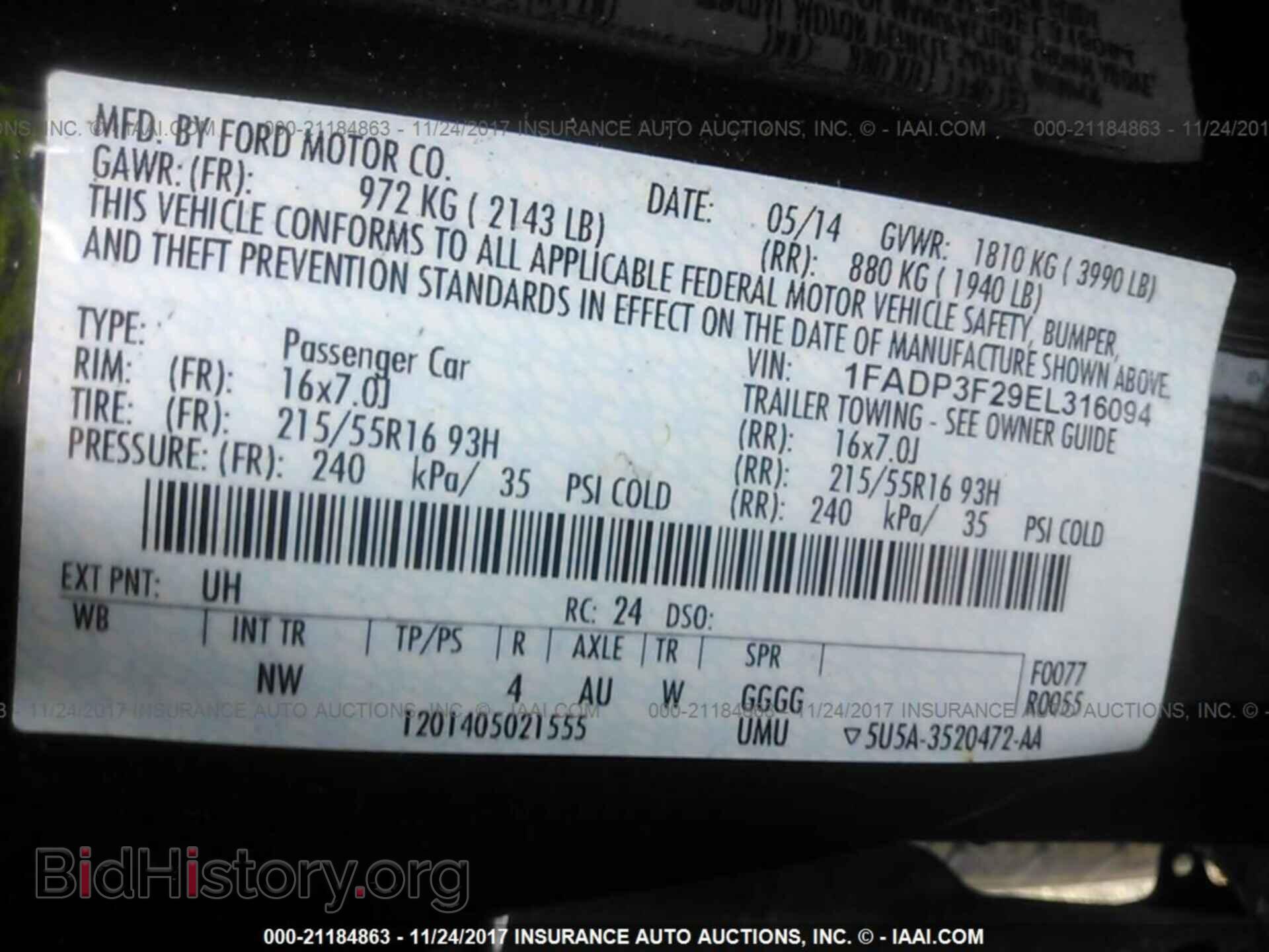 2014 Ford Focus - VIN: 1FADP3F29EL316094 - Photo 9