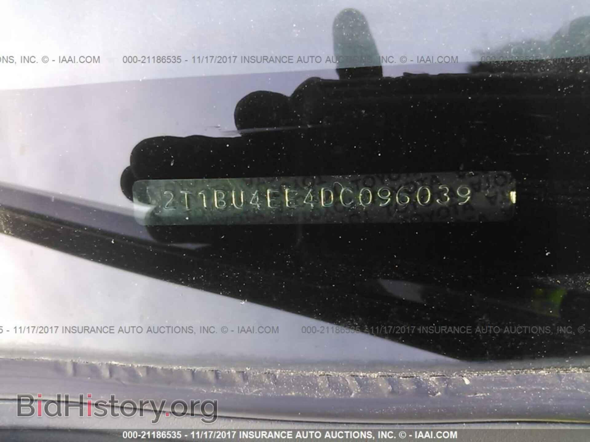 2013 Toyota Corolla - VIN: 2T1BU4EE4DC096039 - Фото 9